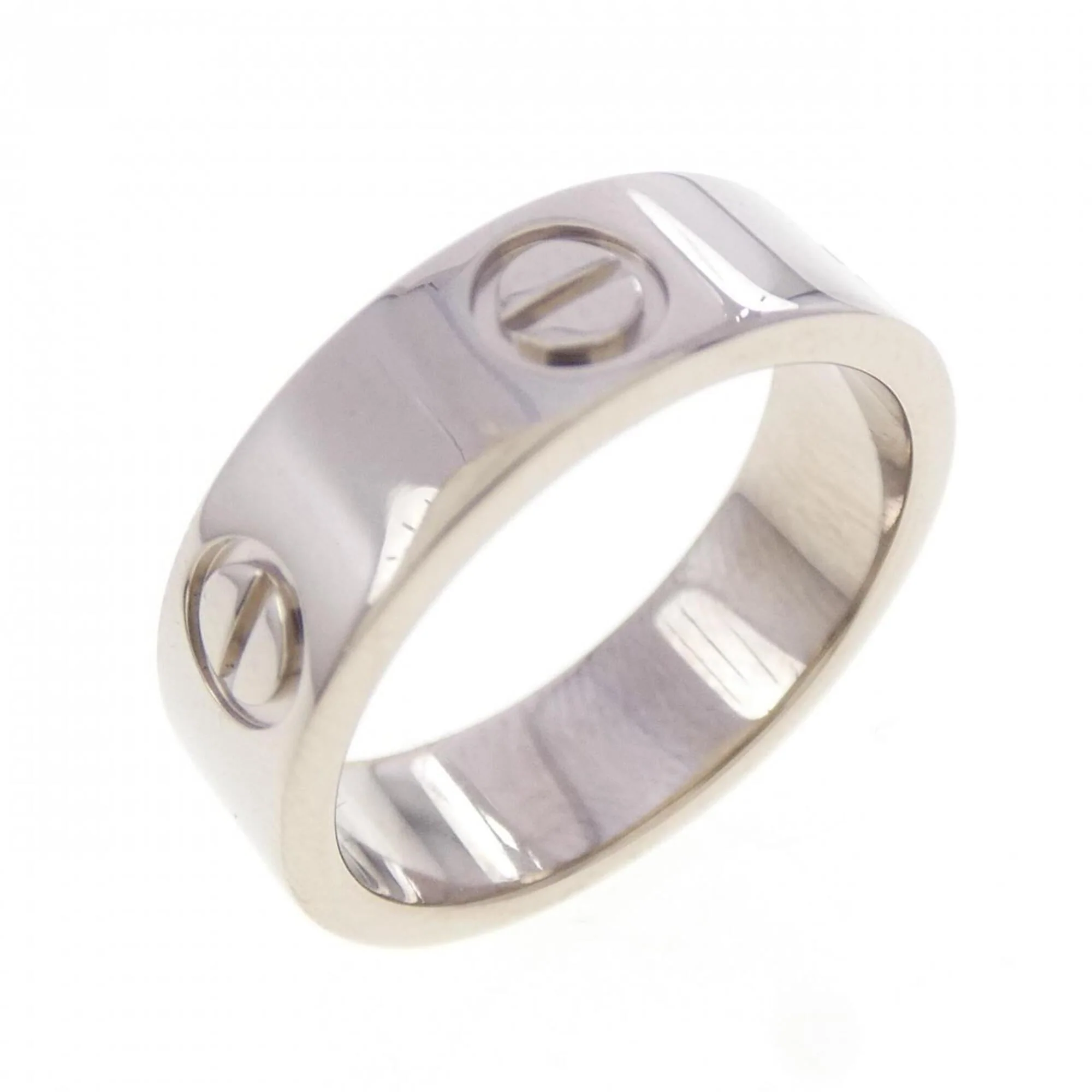 Love Ring 18K White Gold
