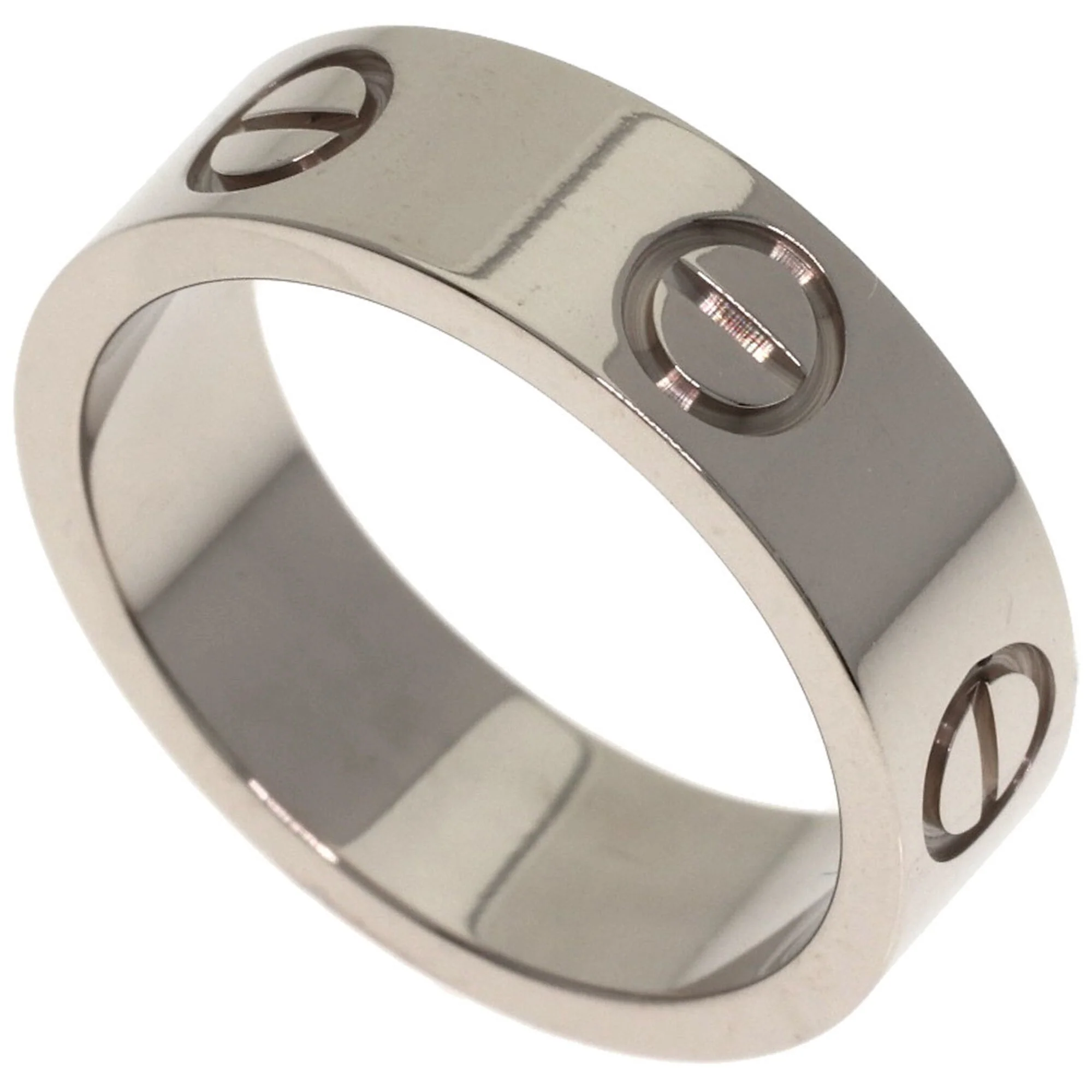 Love Ring 18K White Gold