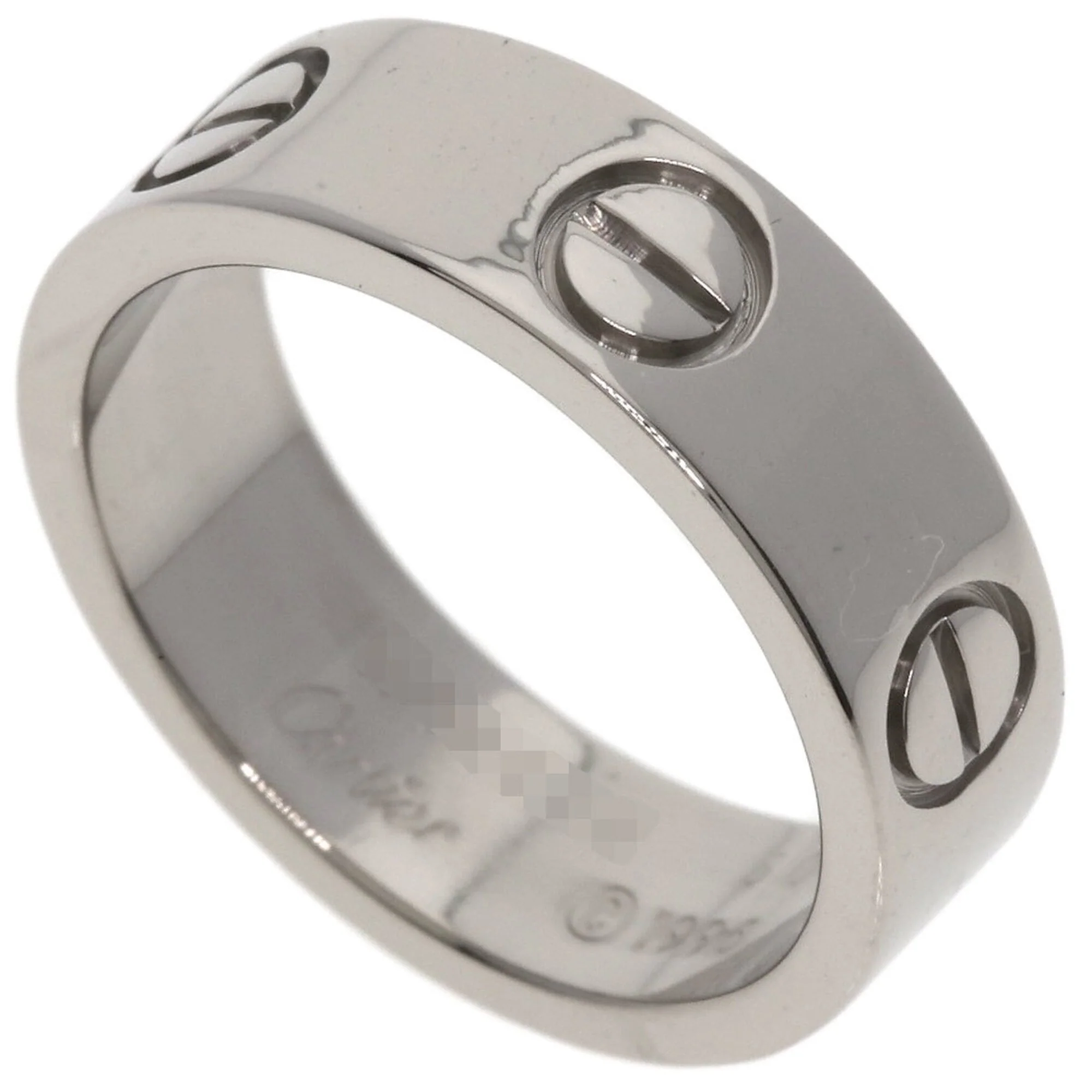 Love Ring 18K White Gold