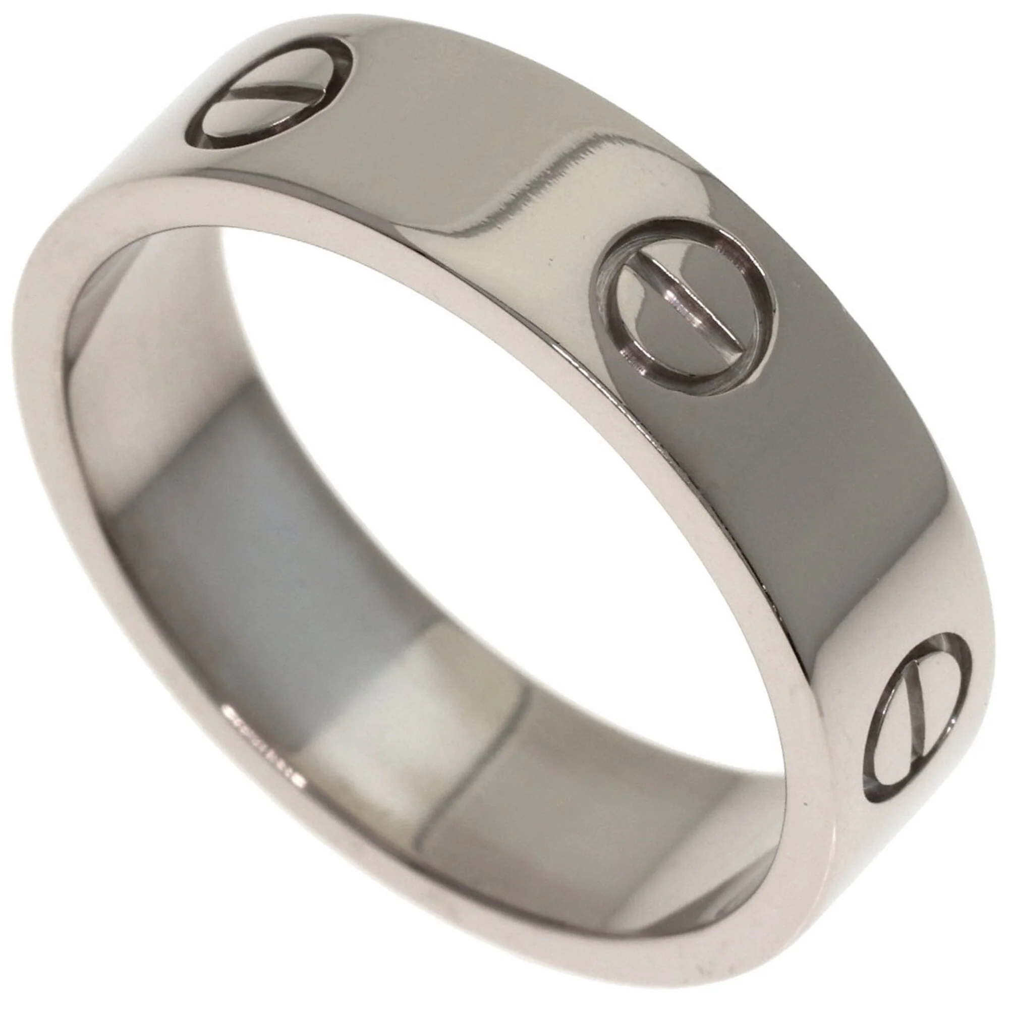 Love Ring 18K White Gold