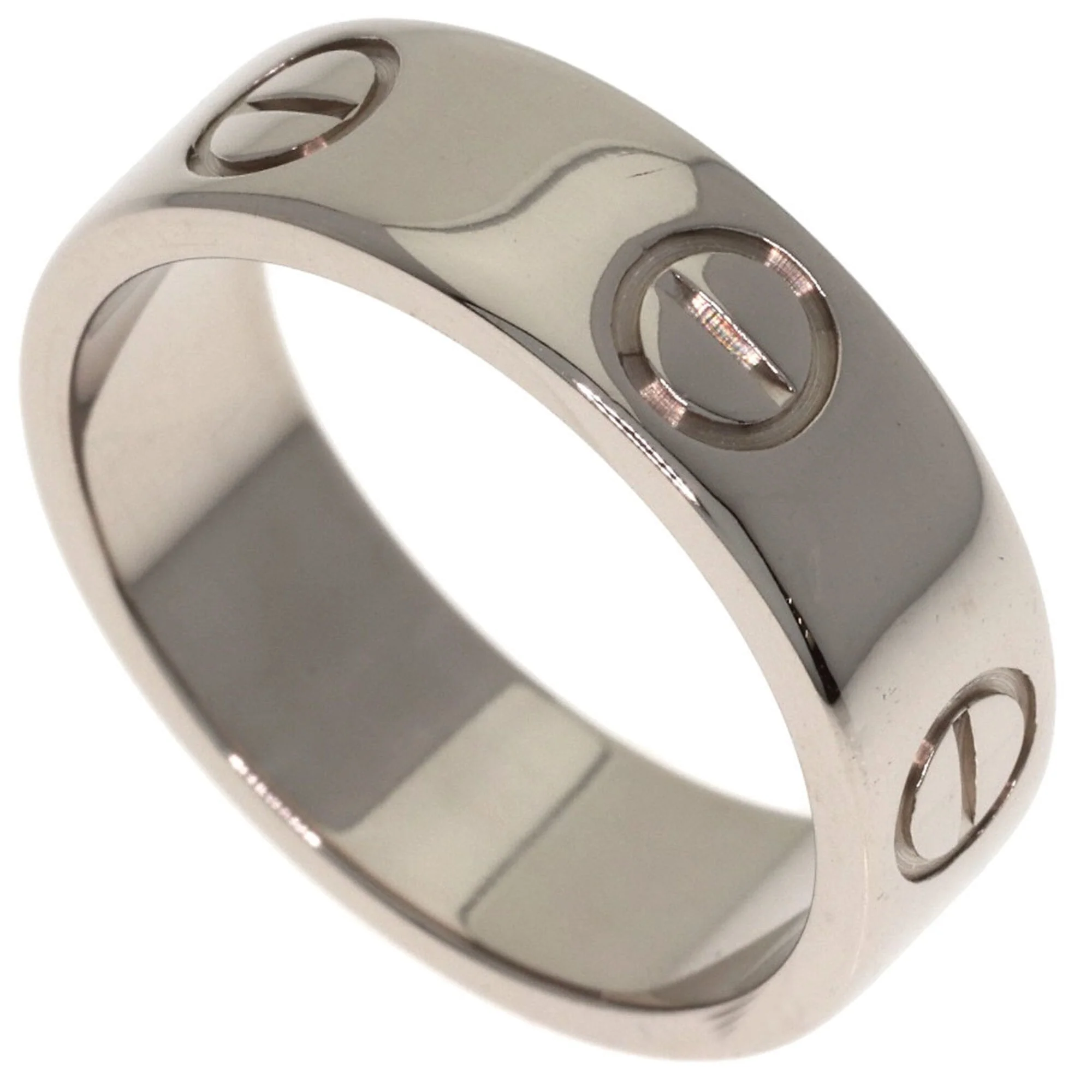 Love Ring 18K White Gold