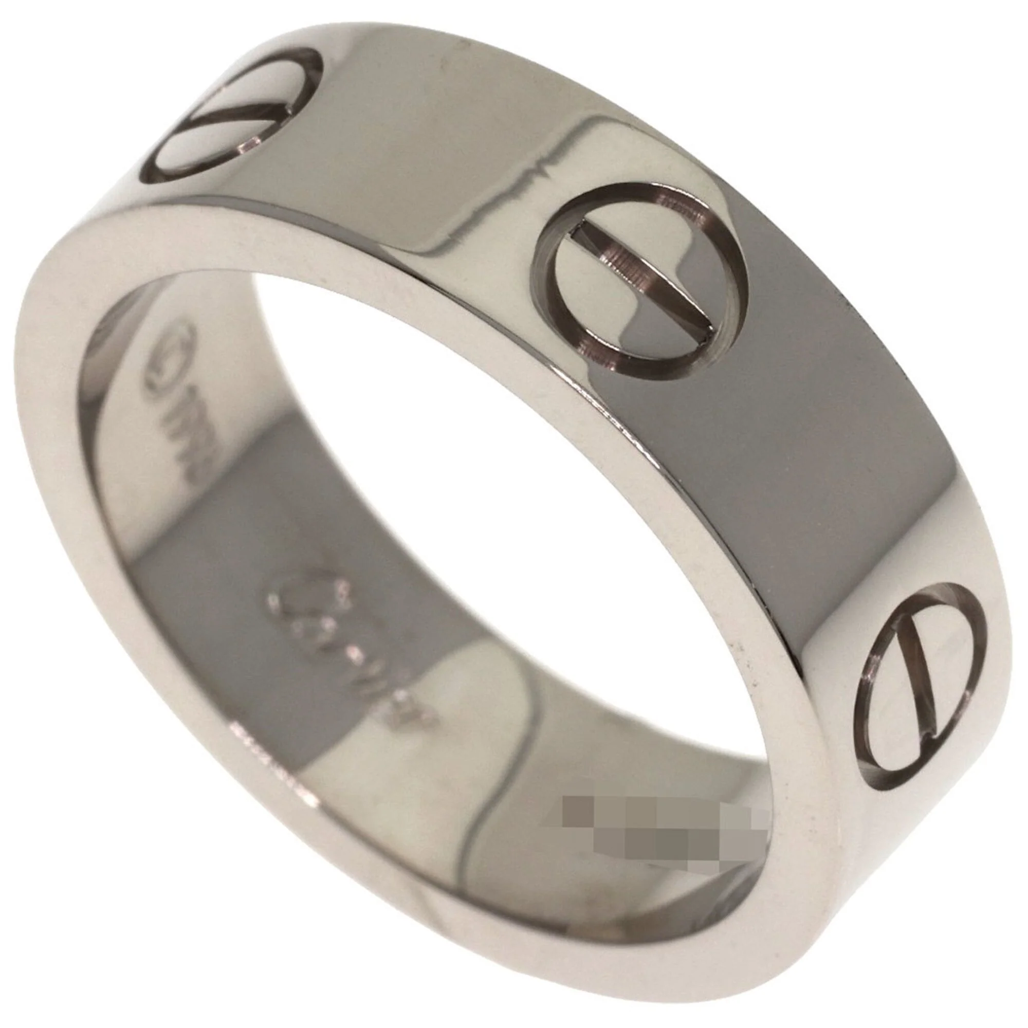 Love Ring 18K White Gold