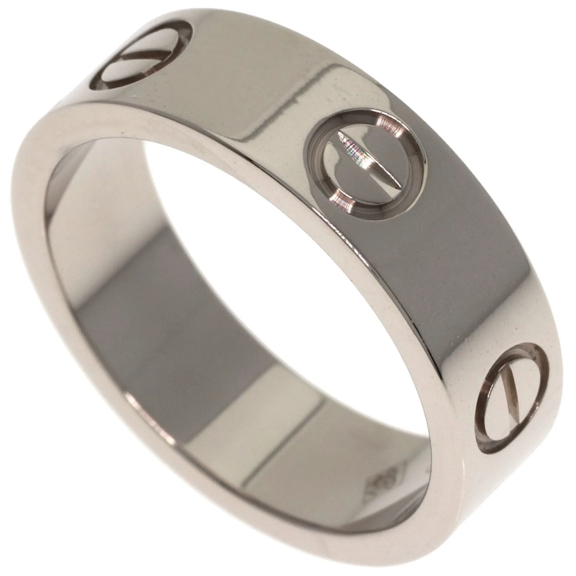 Love Ring 18K White Gold