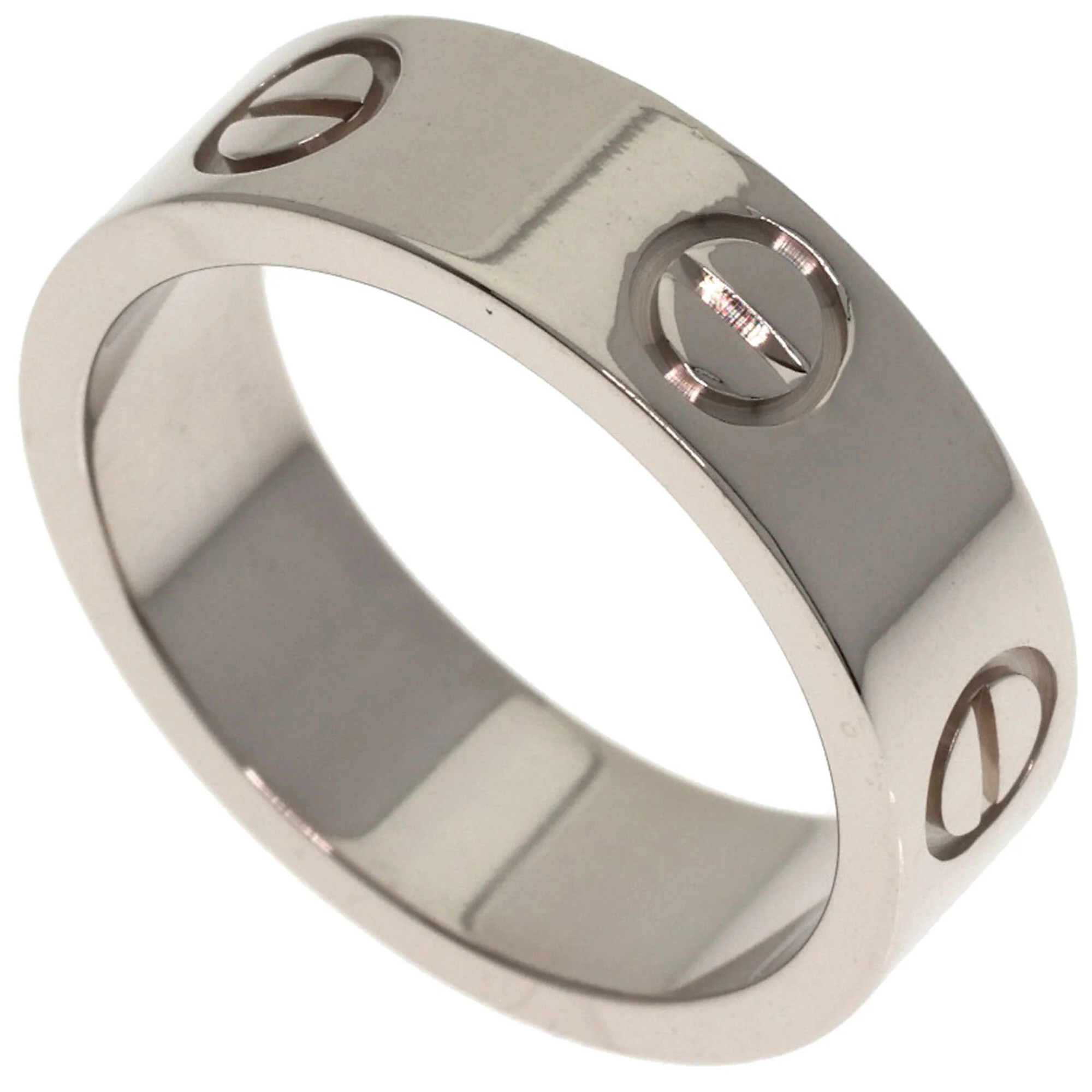 Love Ring 18K White Gold