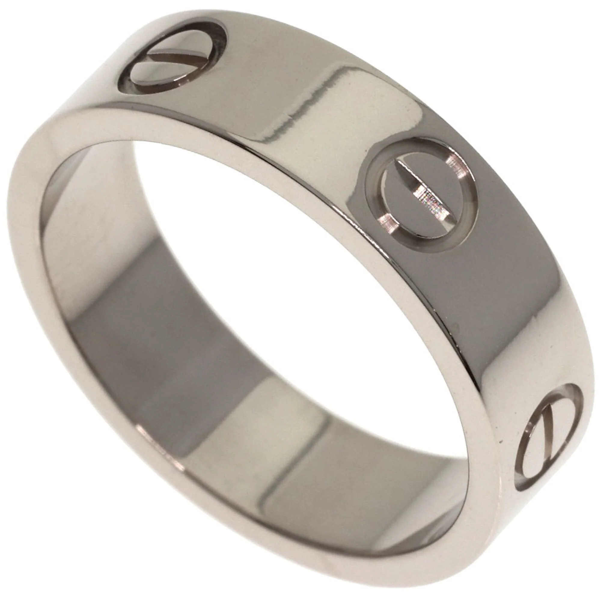 Love Ring 18K White Gold