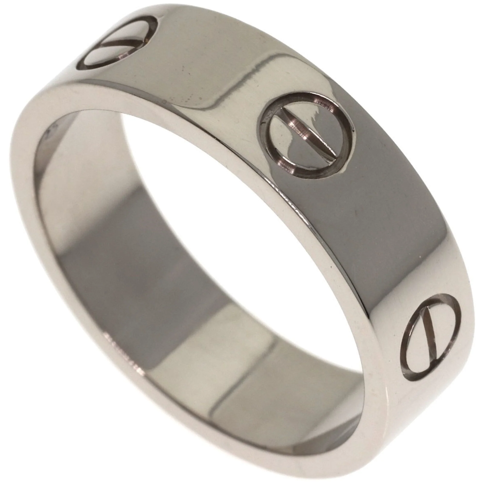 Love Ring 18K White Gold