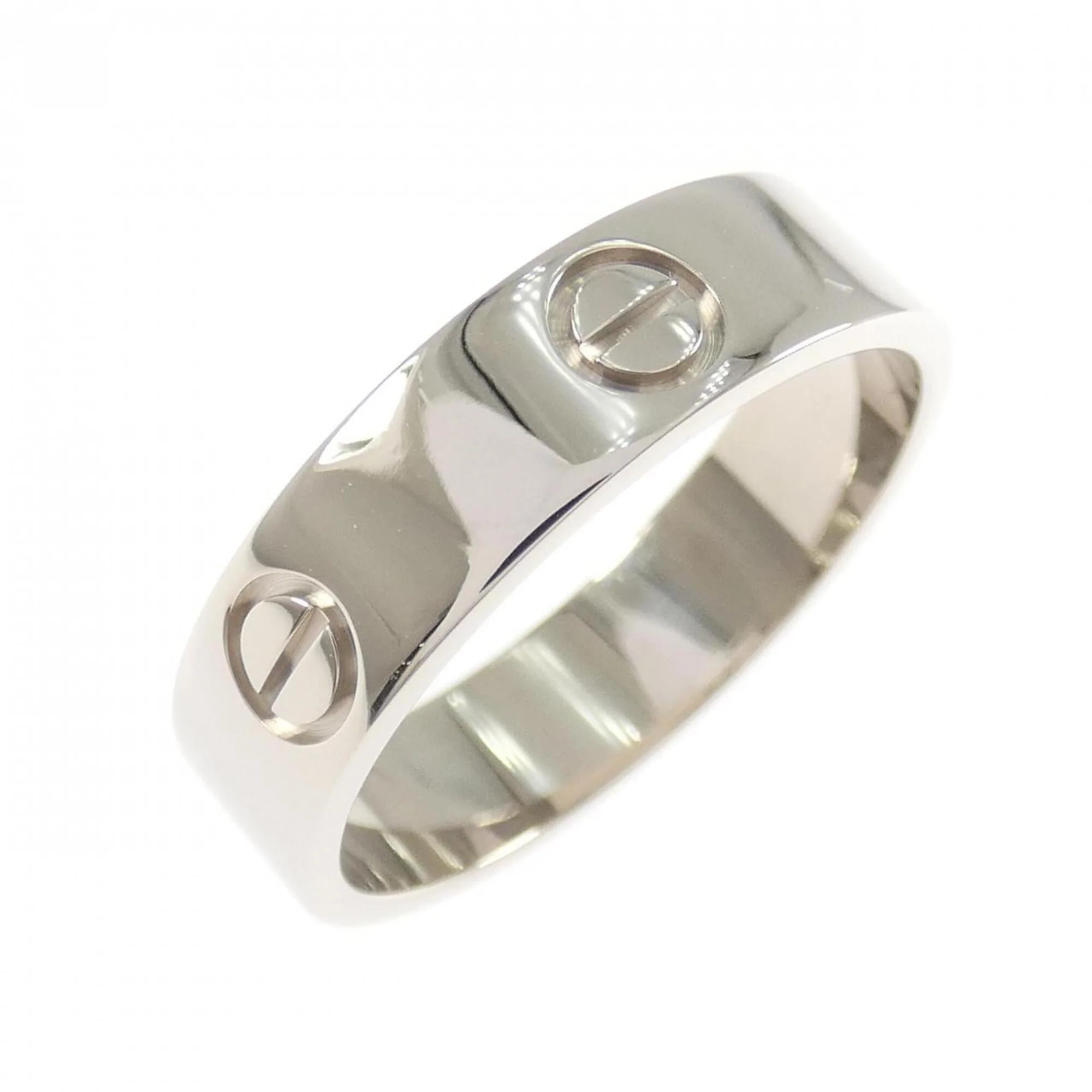 Love Ring 18K White Gold