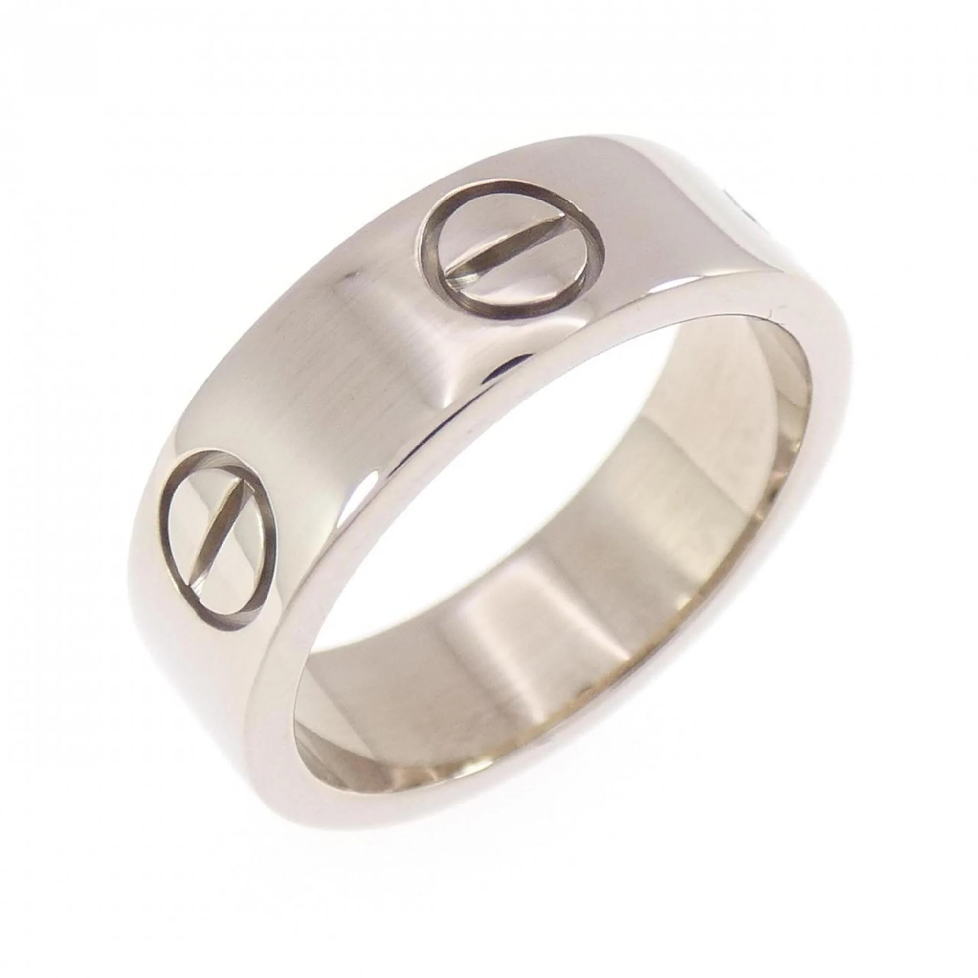 Love Ring 18K White Gold
