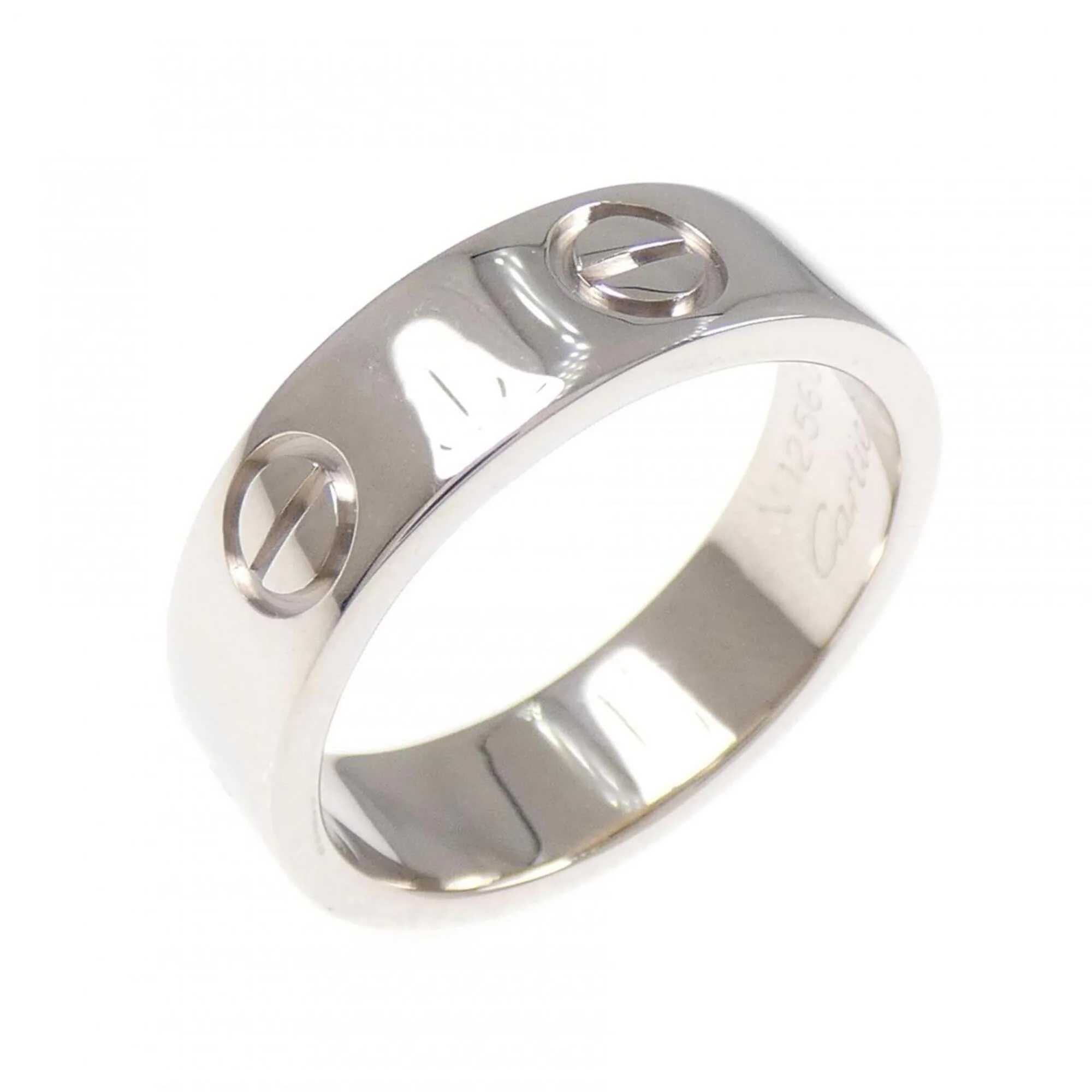 Love Ring 18K White Gold