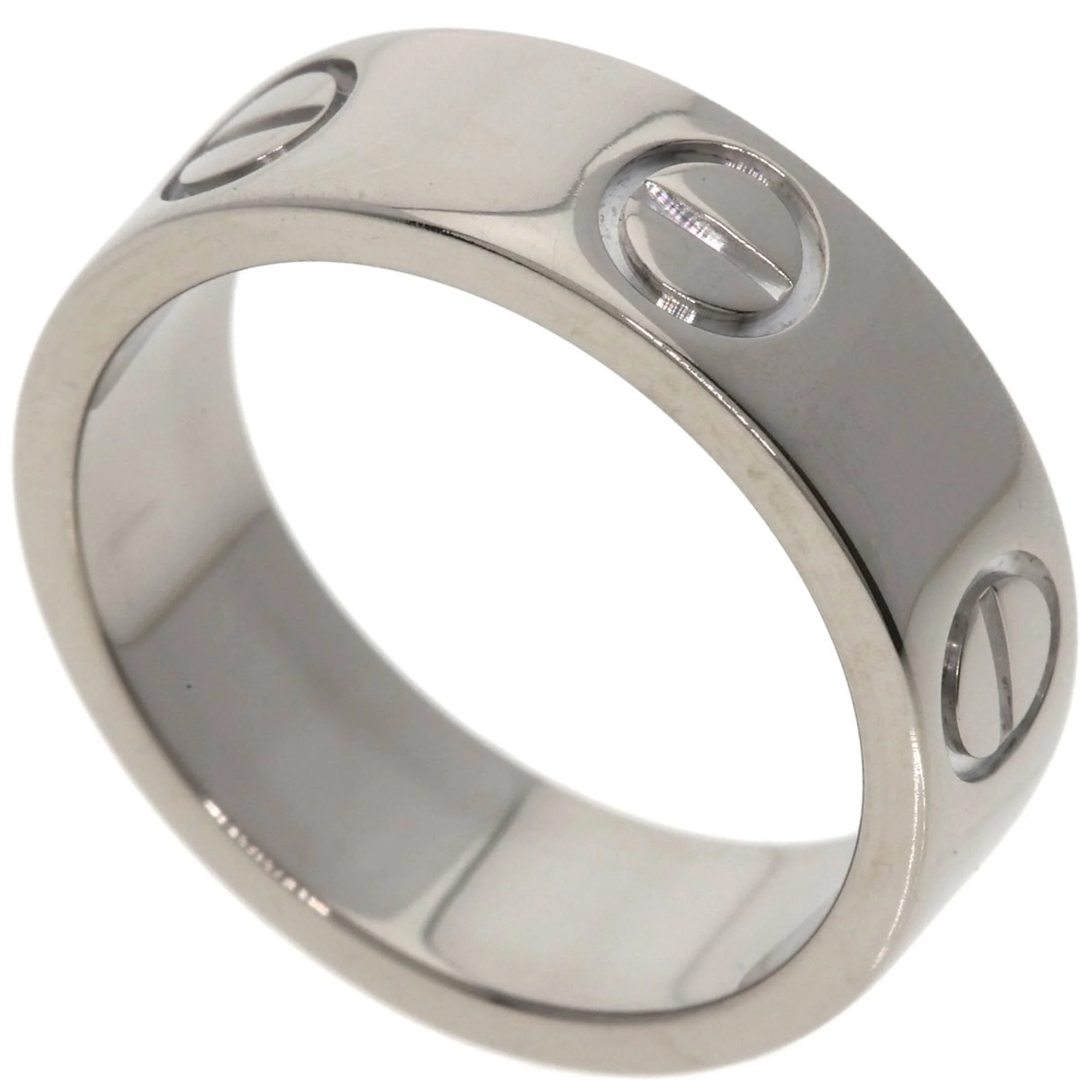 Love Ring 18K White Gold