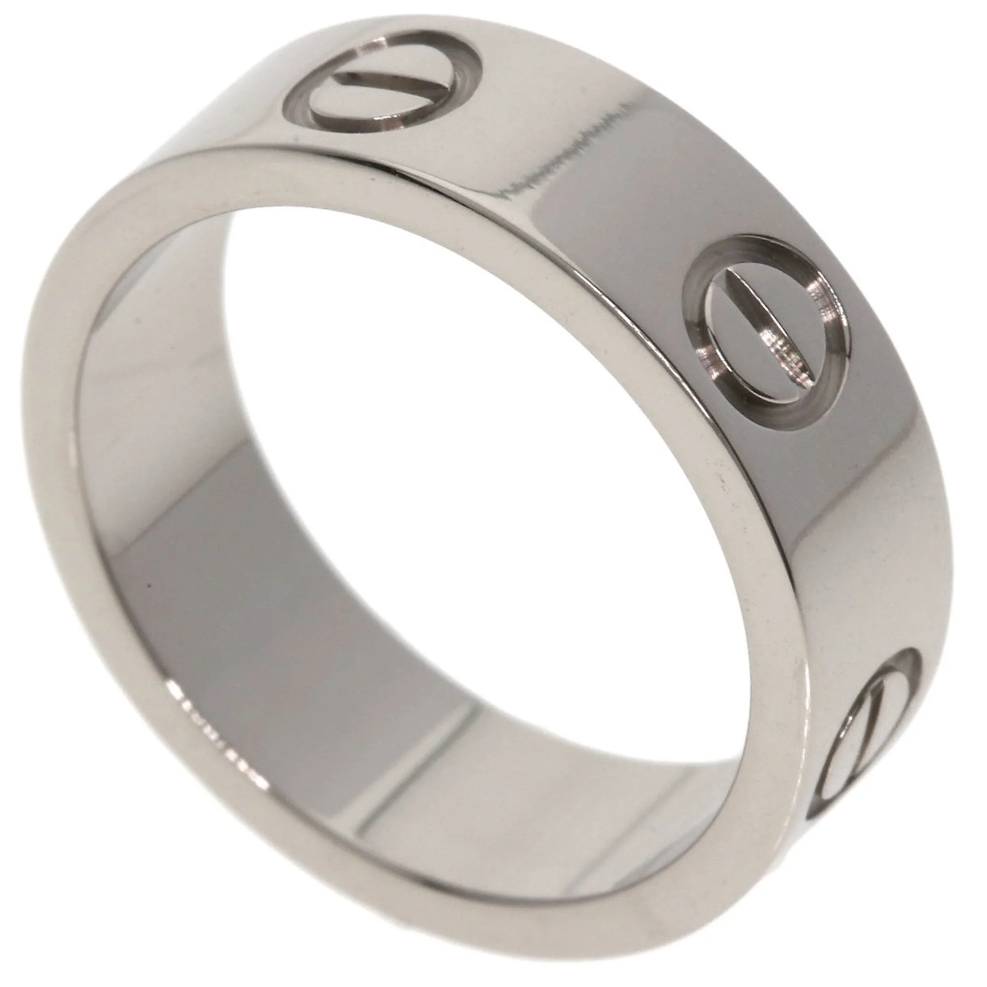 Love Ring 18K White Gold