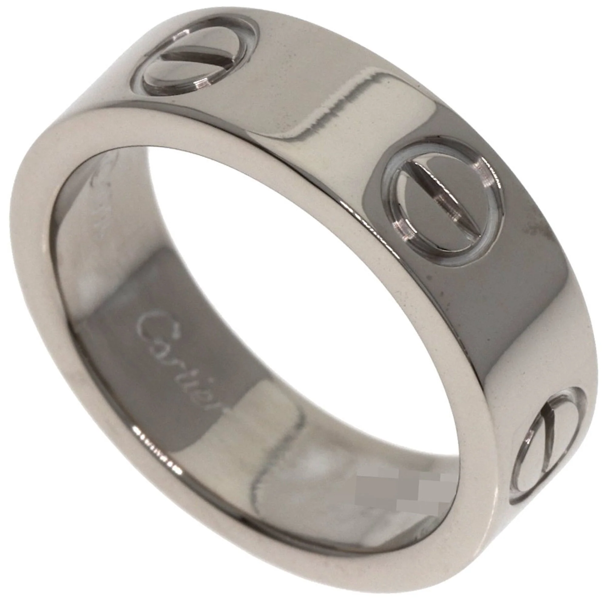 Love Ring 18K White Gold