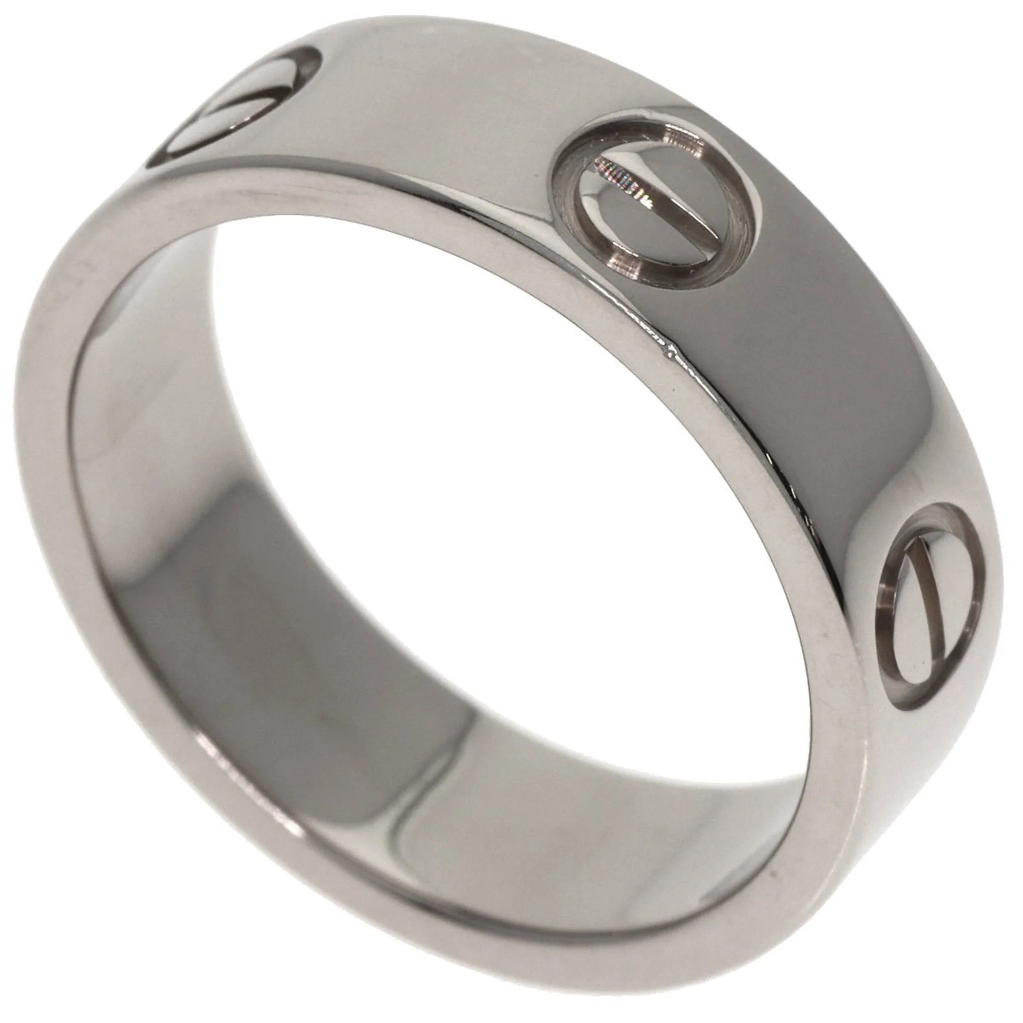 Love Ring 18K White Gold
