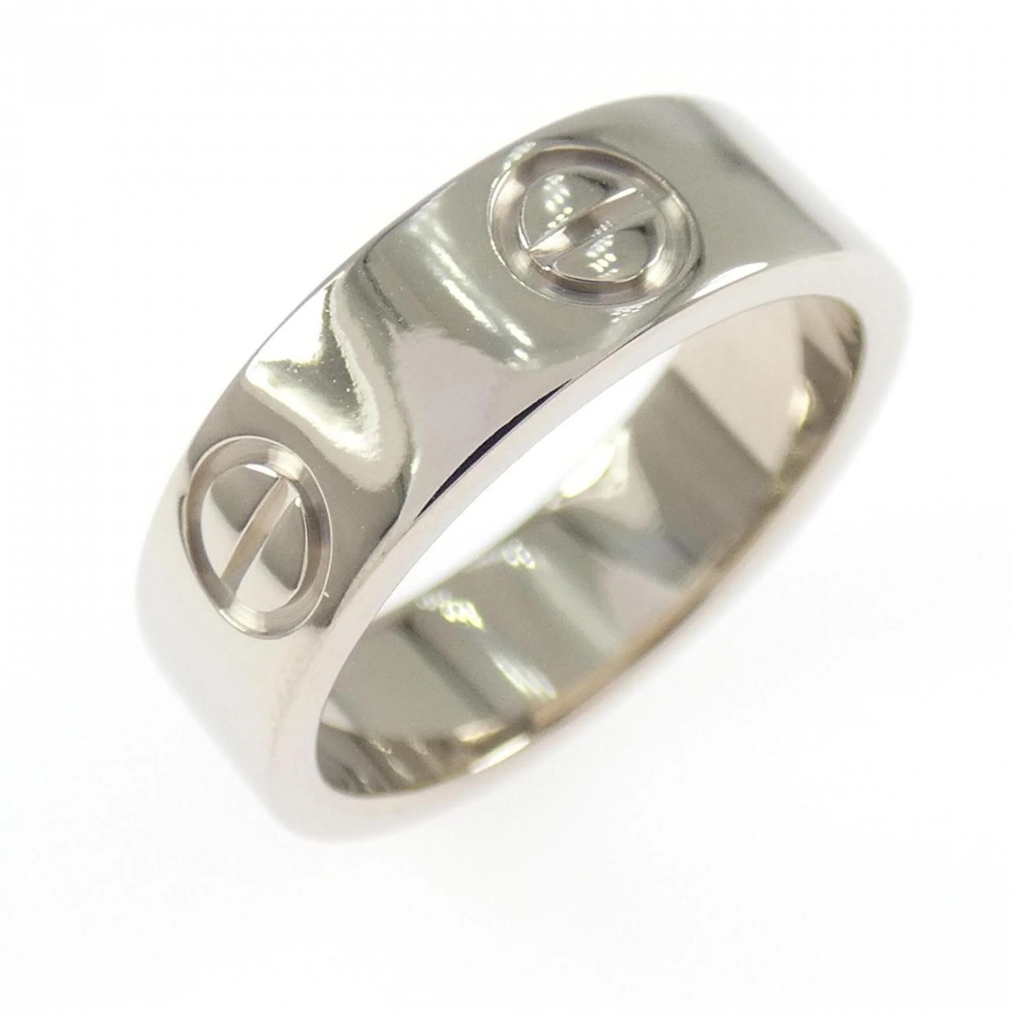 Love Ring 18K White Gold