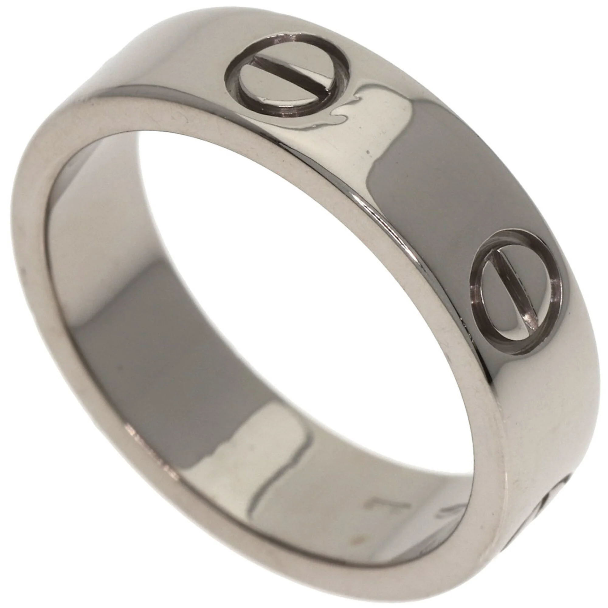 Love Ring 18K White Gold