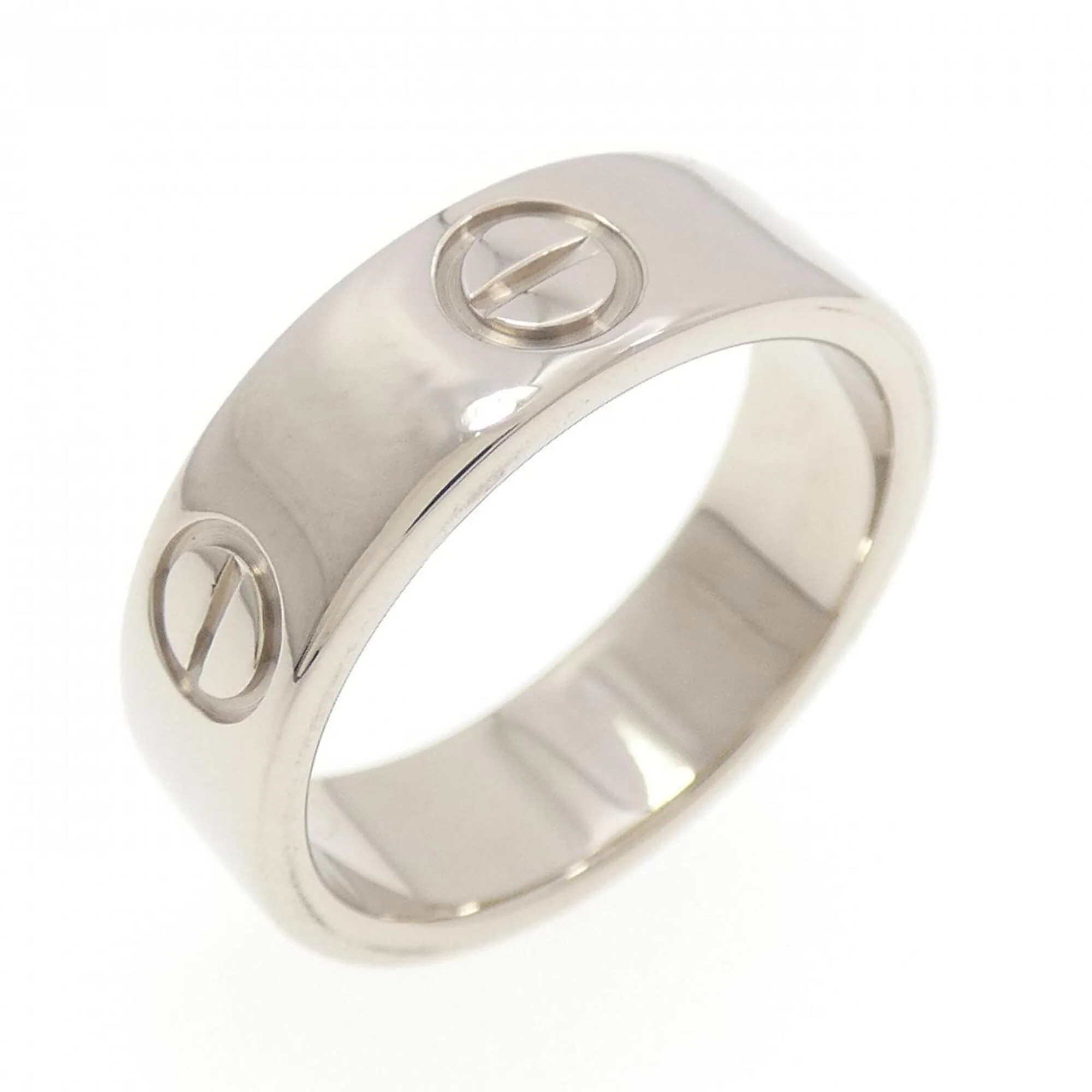 Love Ring 18K White Gold