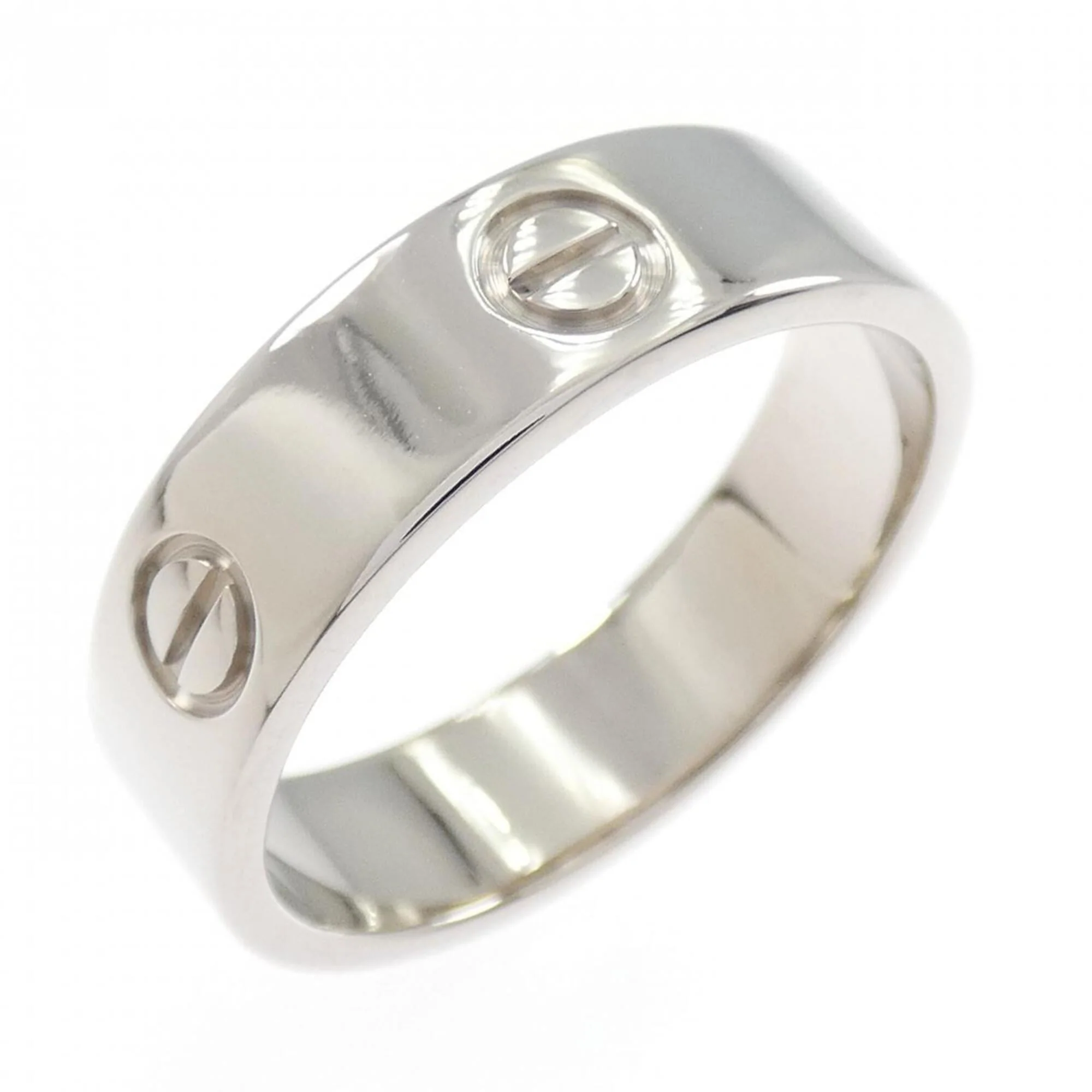 Love Ring 18K White Gold