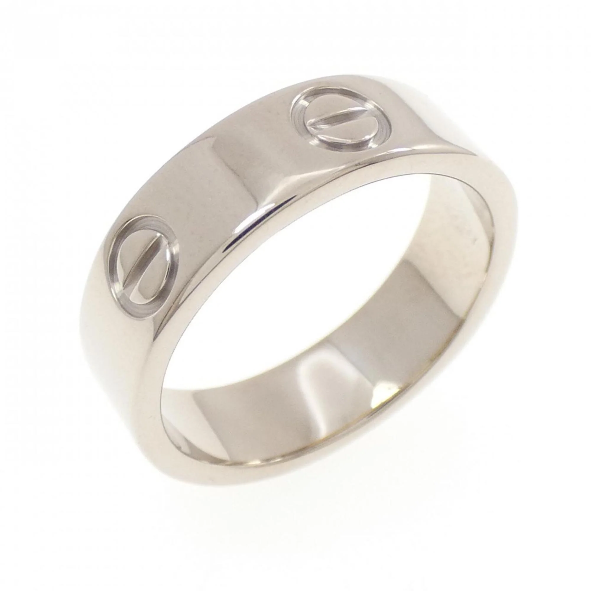 Love Ring 18K White Gold