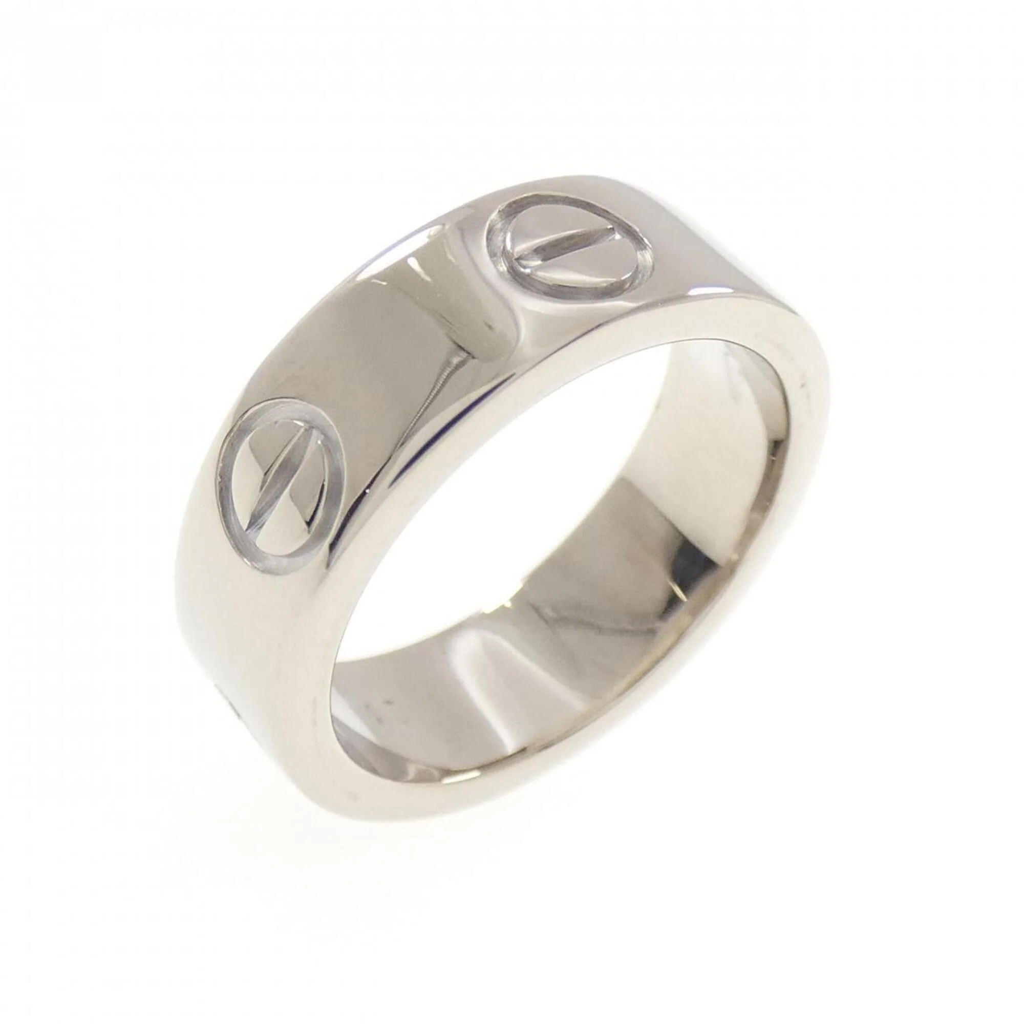Love Ring 18K White Gold