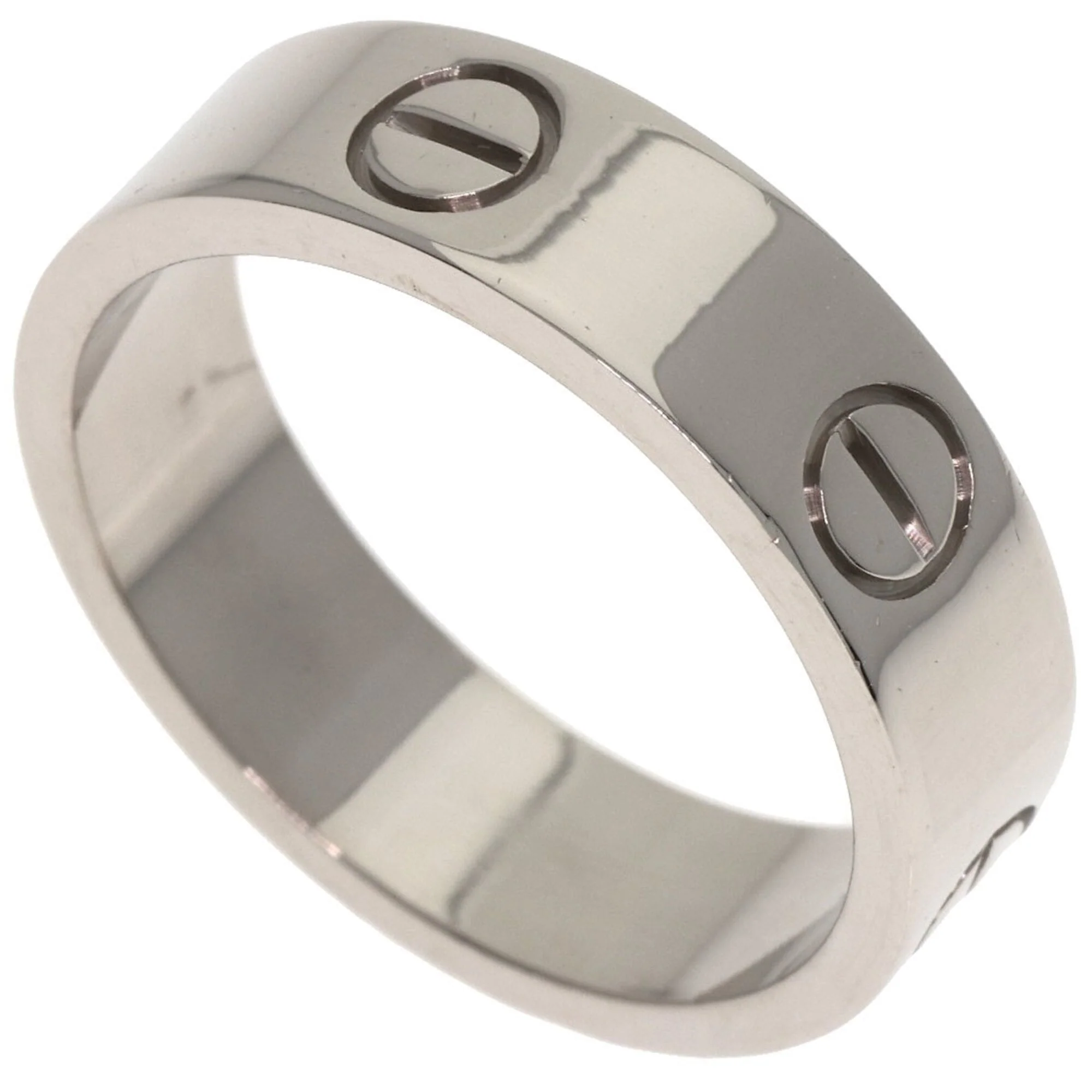 Love Ring 18K White Gold