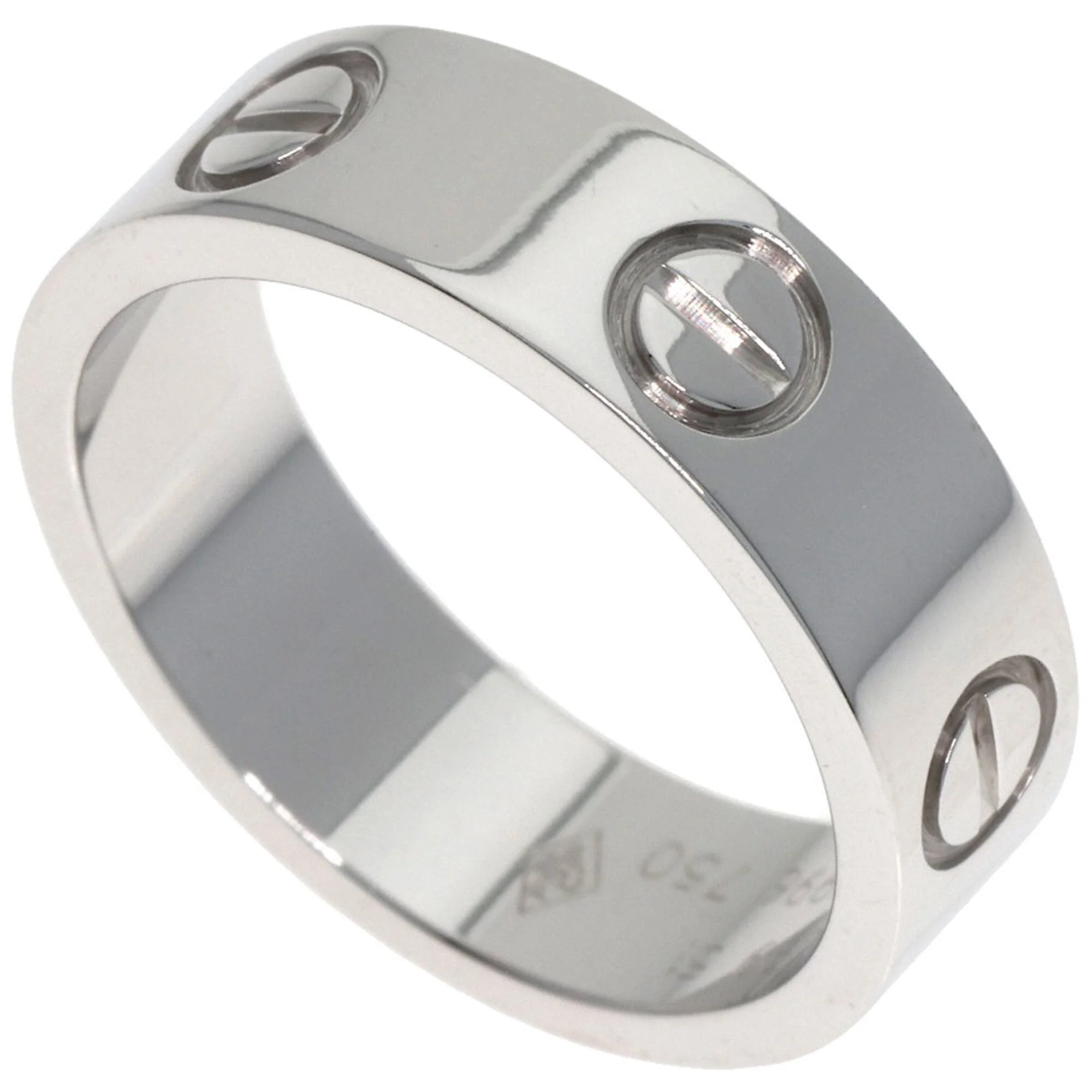 Love Ring 18K White Gold