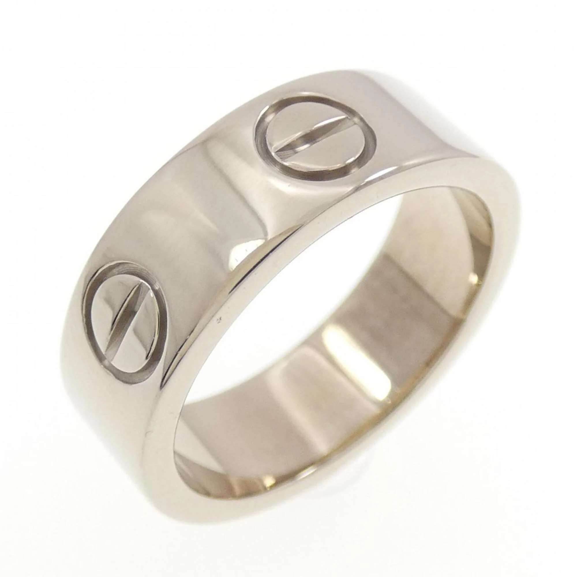 Love Ring 18K White Gold