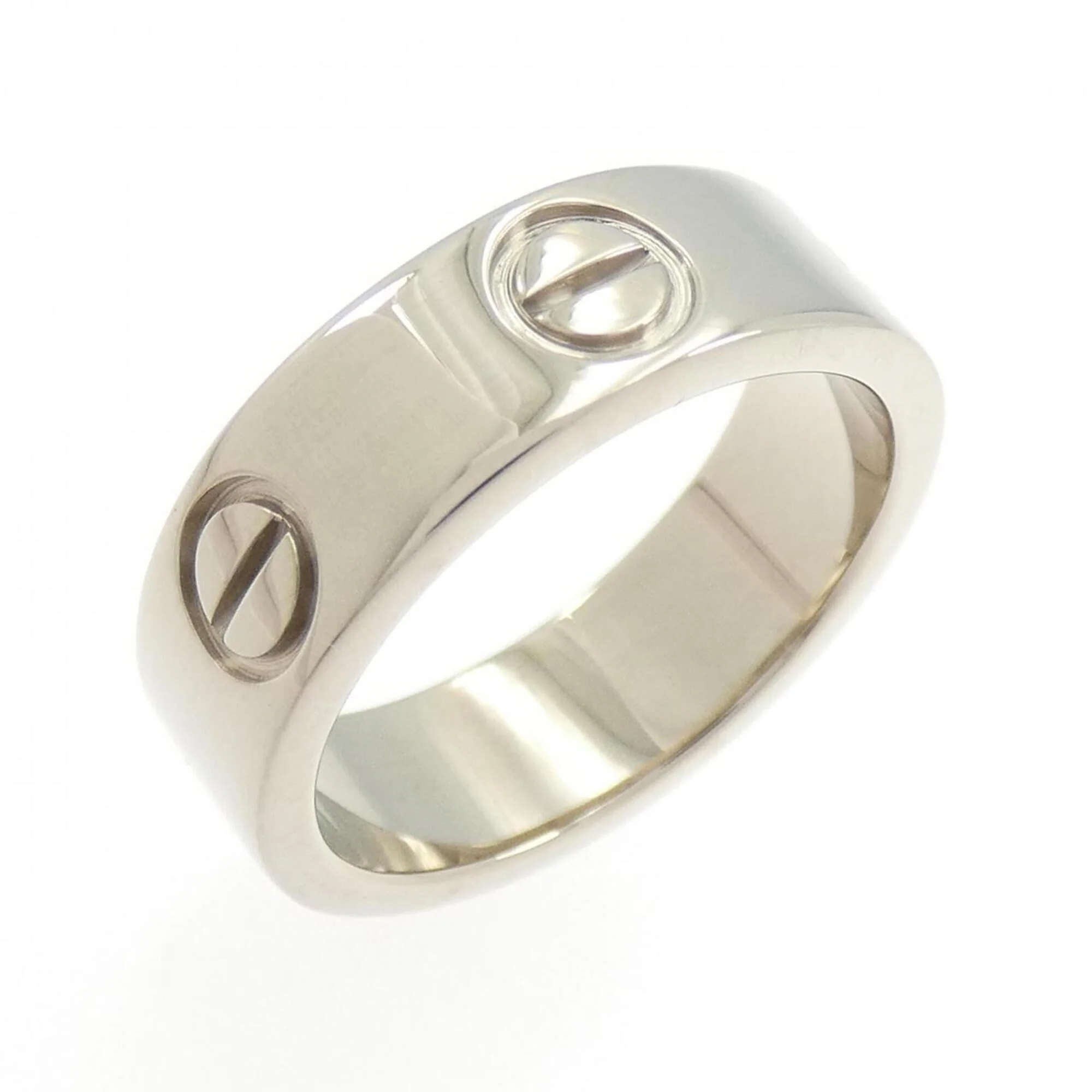 Love Ring 18K White Gold
