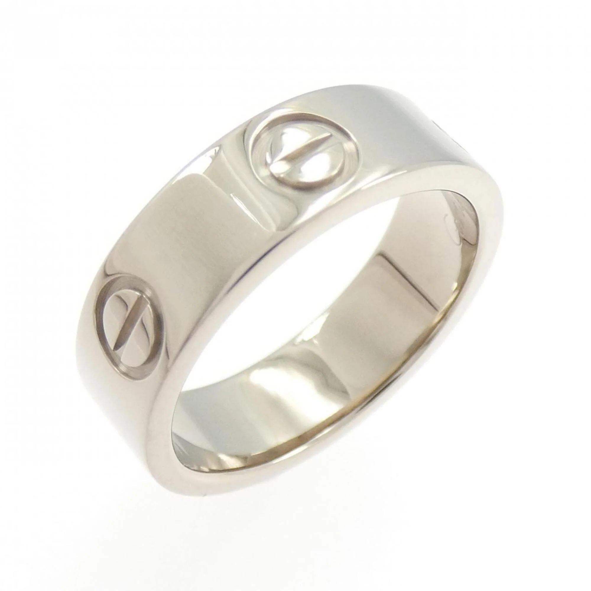 Love Ring 18K White Gold