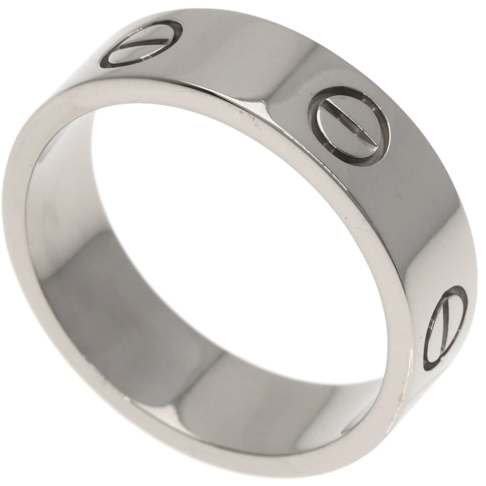 Love Ring 18K White Gold