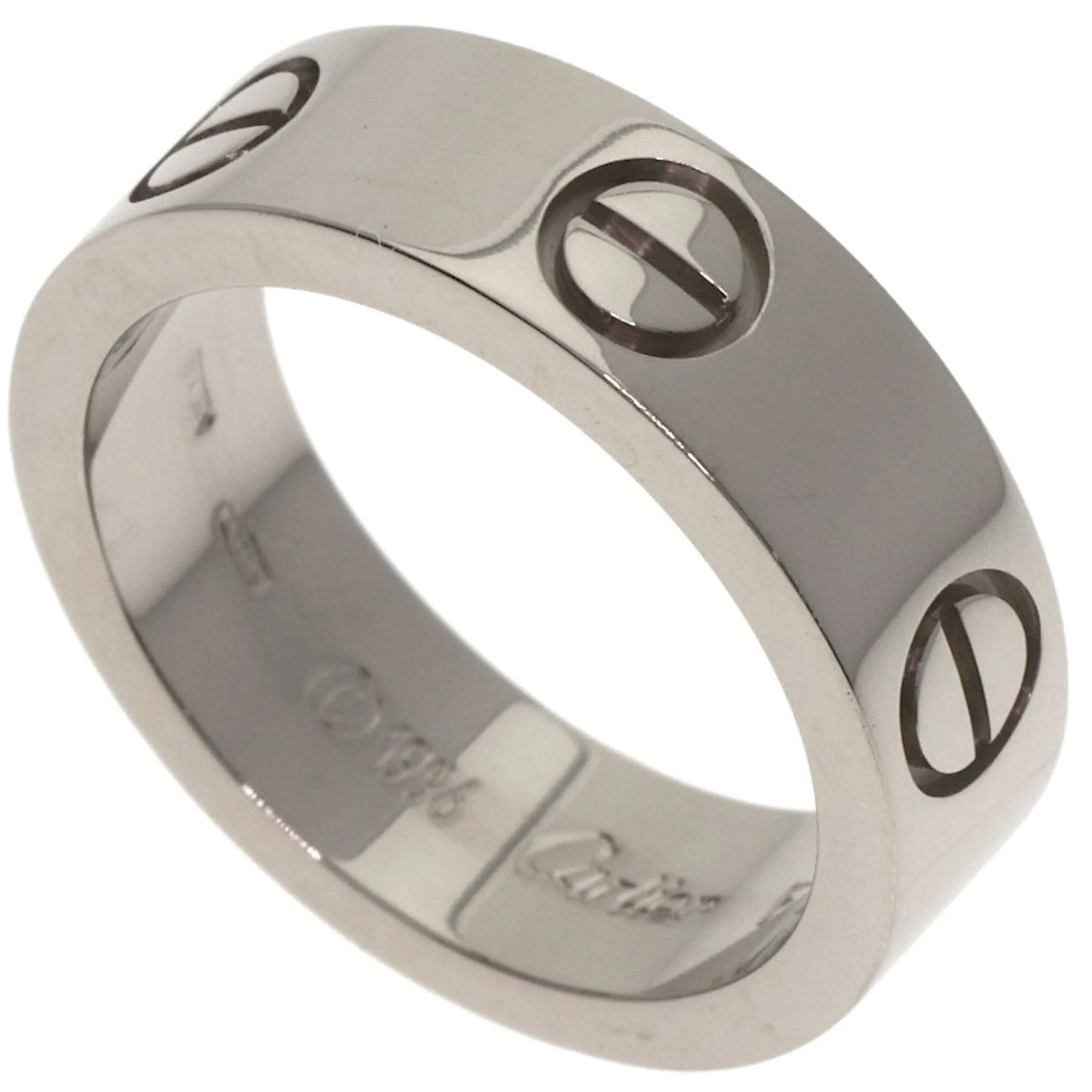 Love Ring 18K White Gold