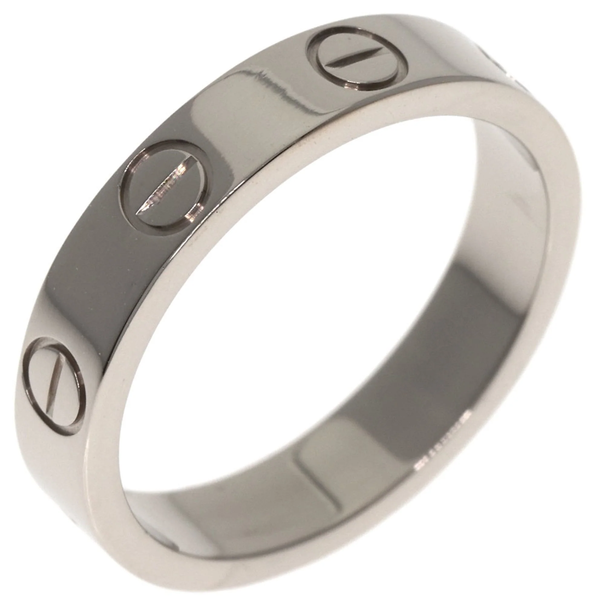 Love Ring 18K White Gold Mini - Image 2