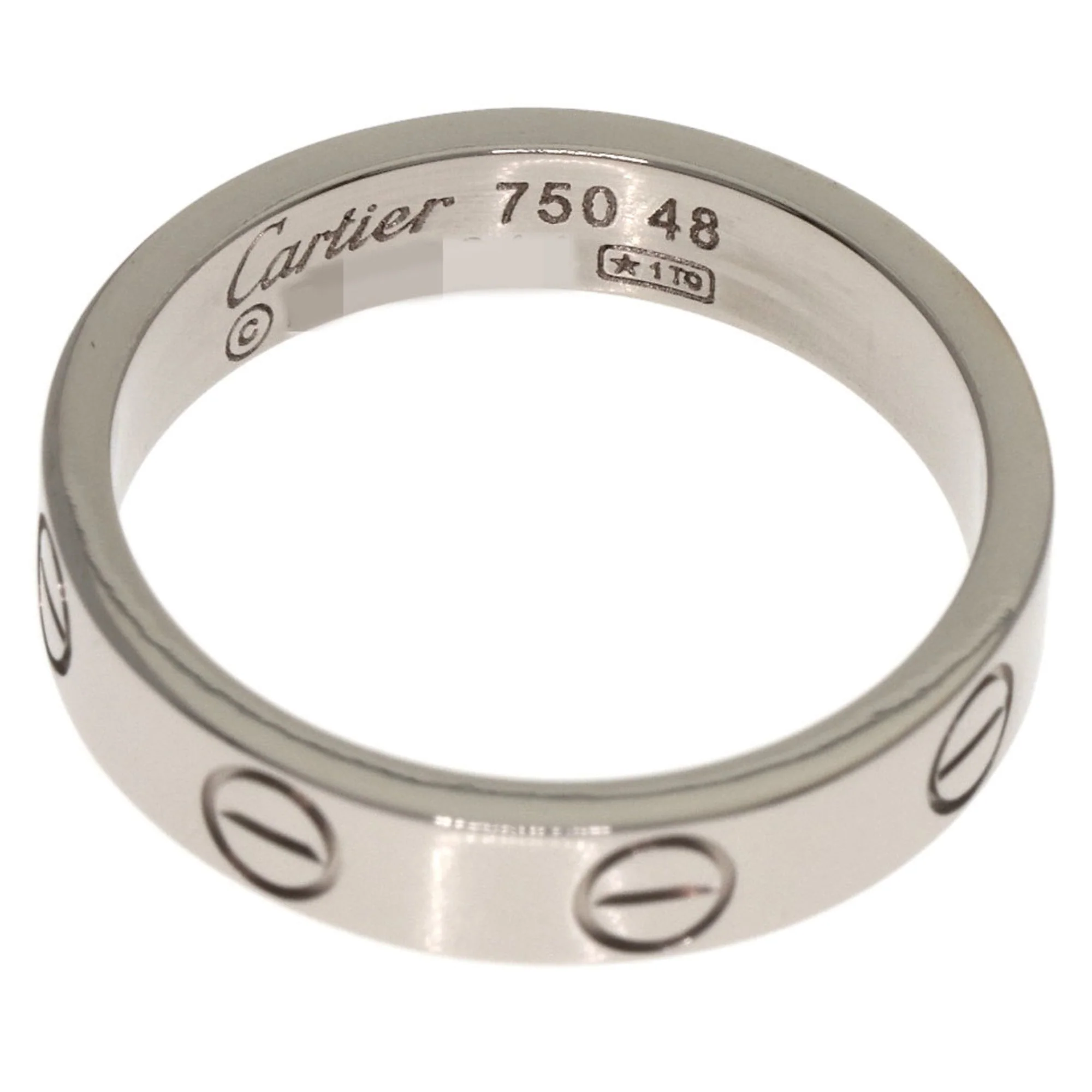 Love Ring 18K White Gold Mini - Image 4