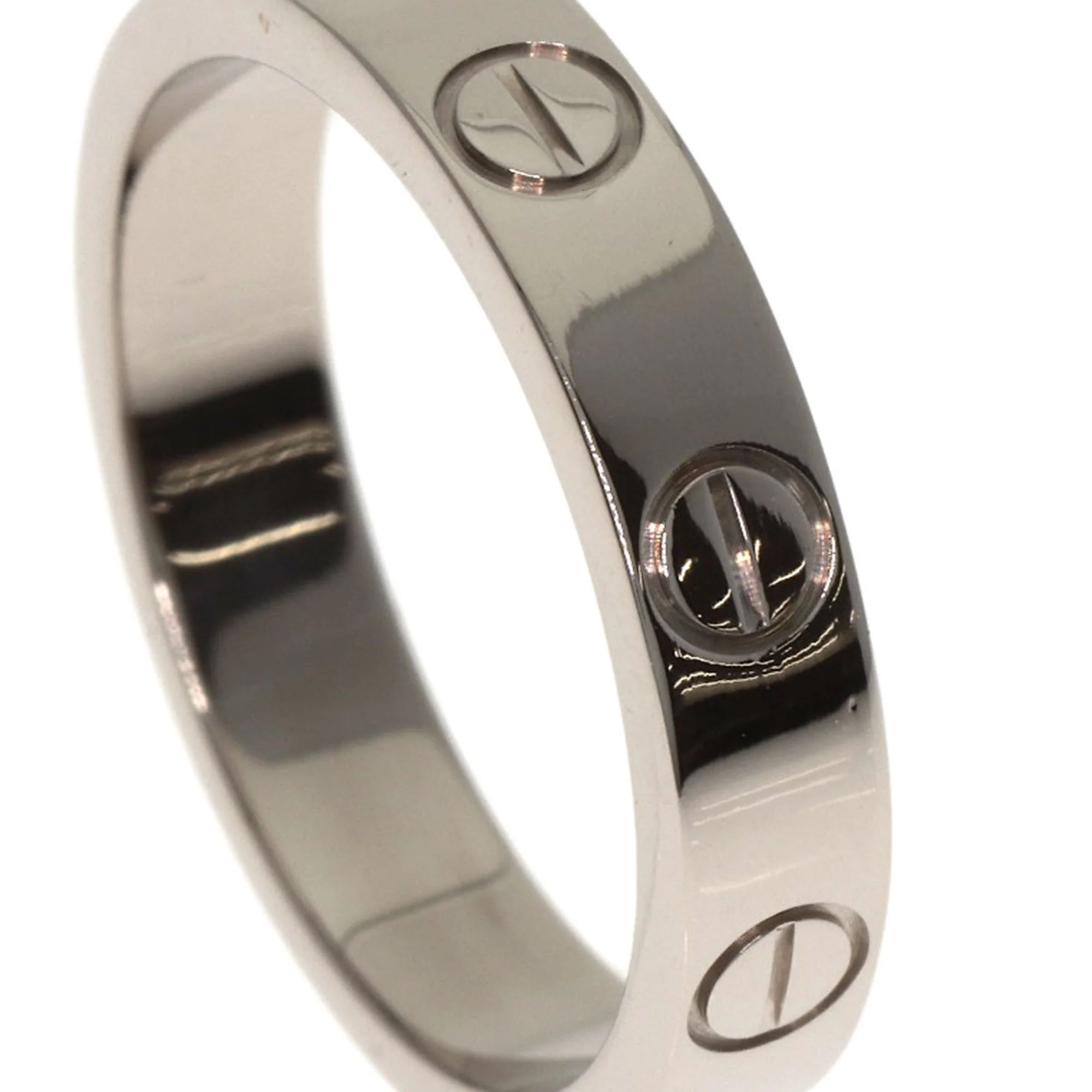 Love Ring 18K White Gold Mini - Image 6