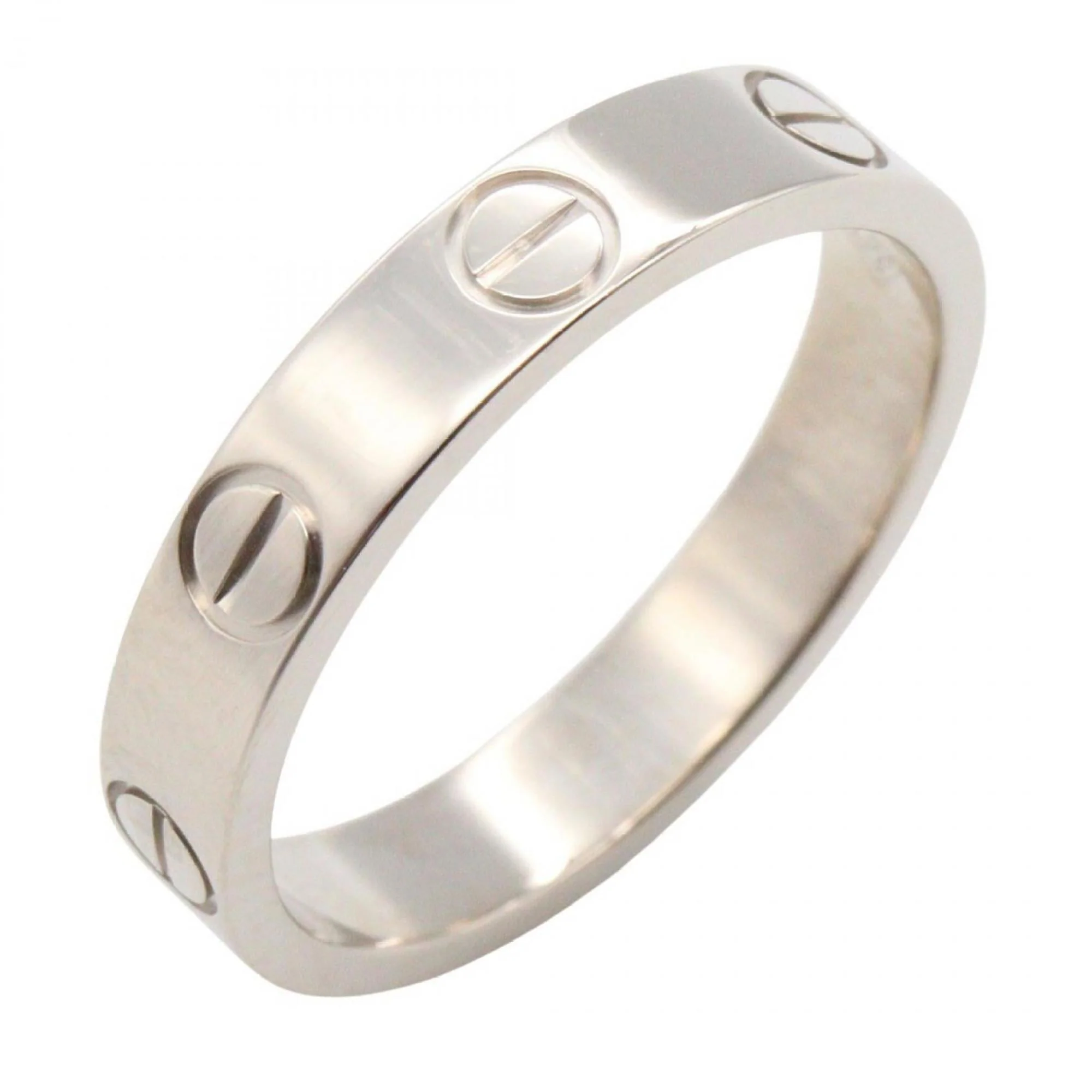 Love Ring 18K White Gold Mini