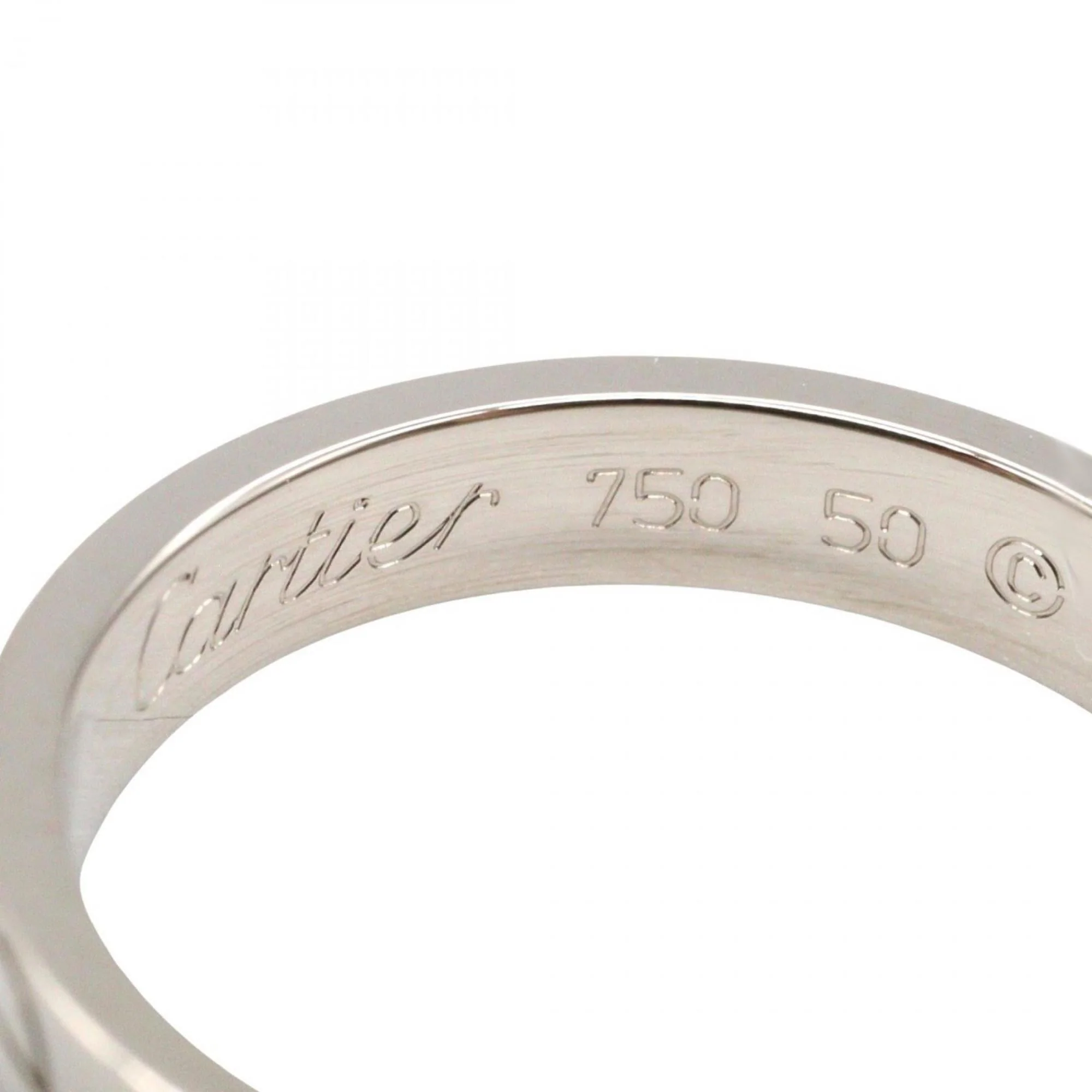 Love Ring 18K White Gold Mini - Image 3