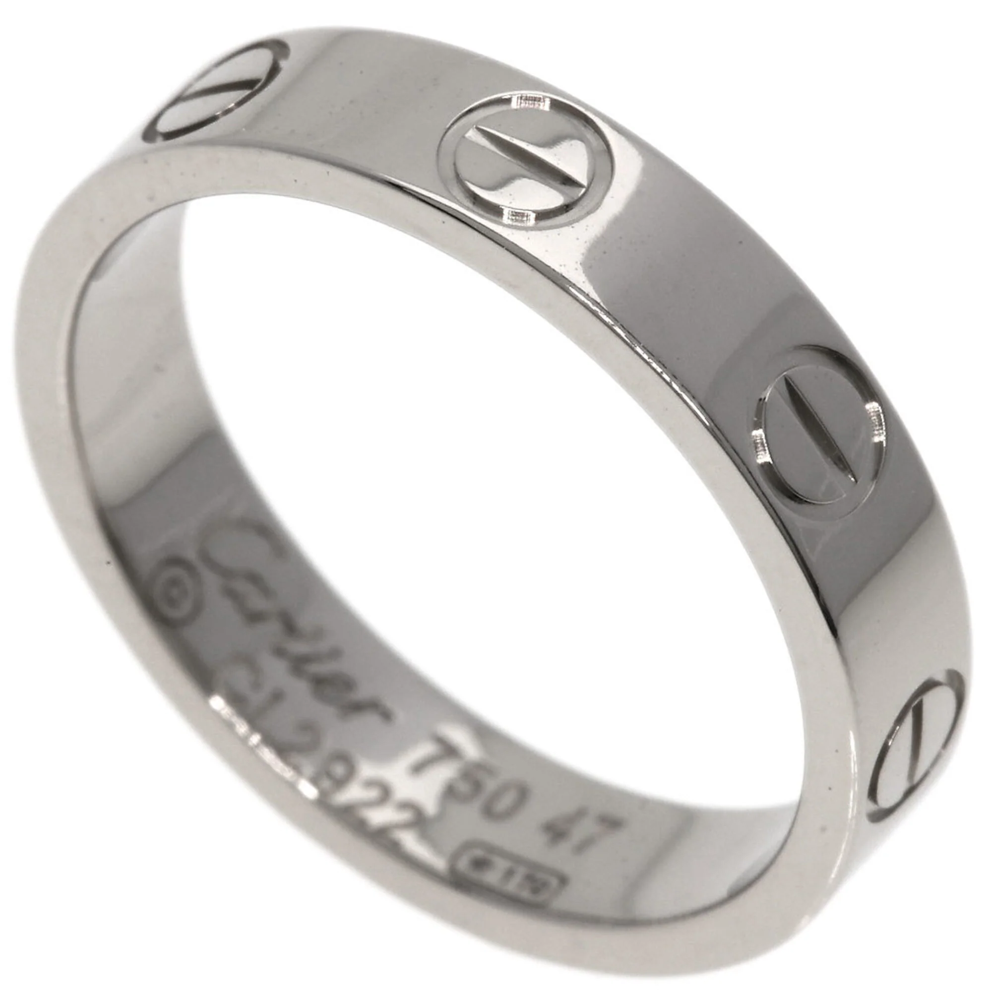 Love Ring 18K White Gold Mini