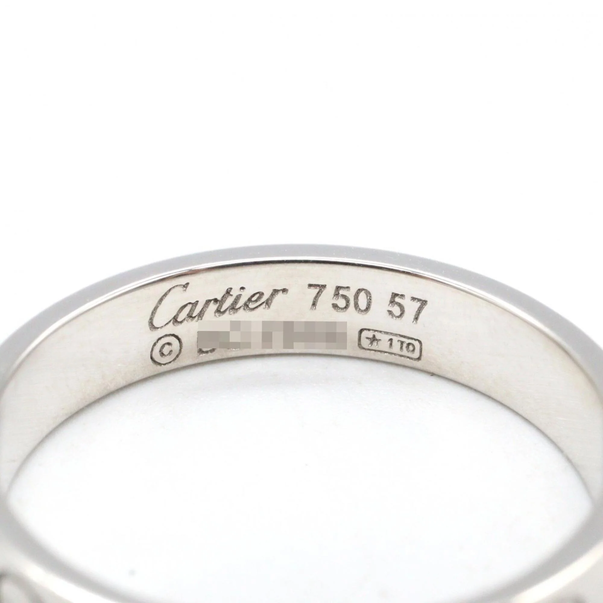 Love Ring 18K White Gold Mini - Image 3