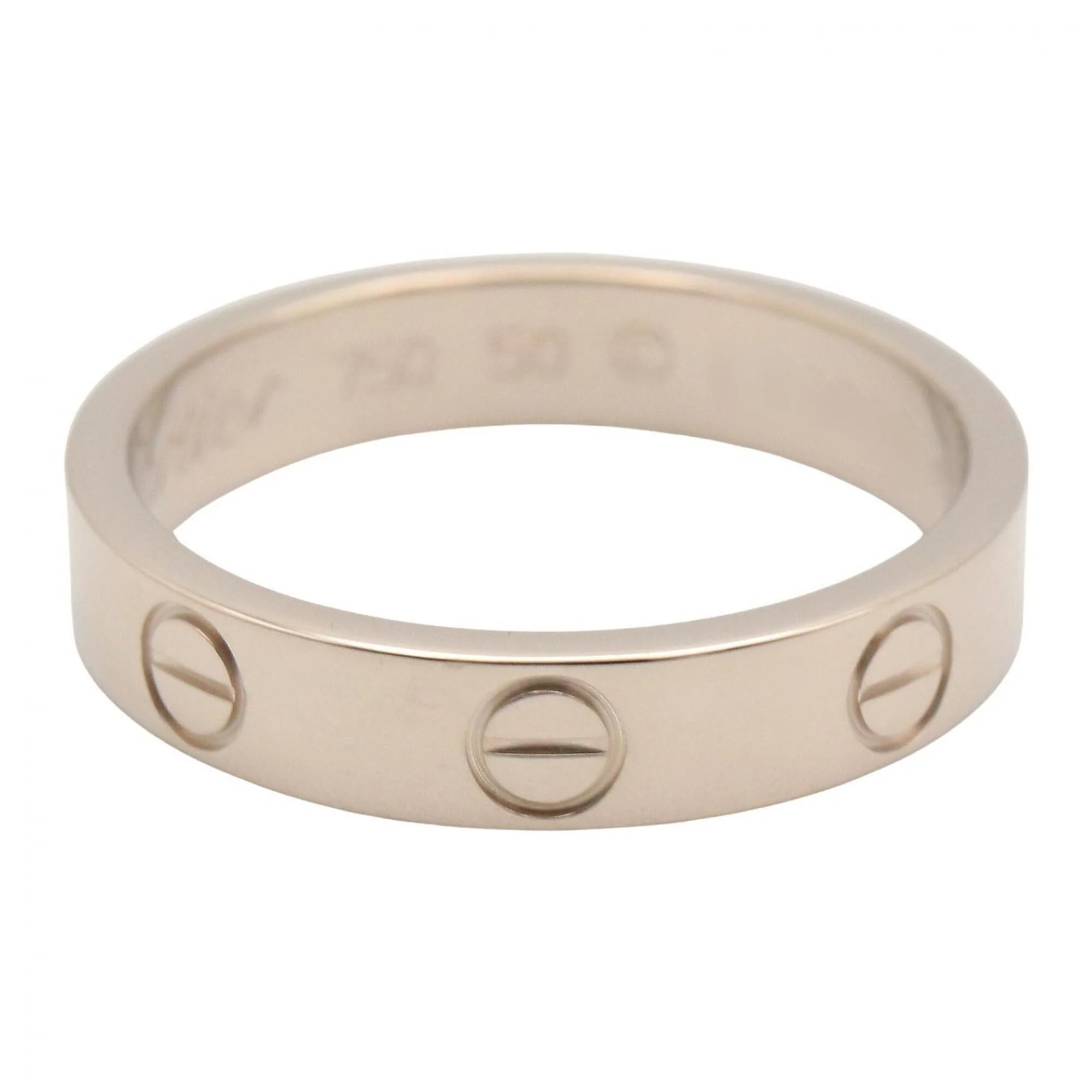 Love Ring 18K White Gold Mini - Image 3