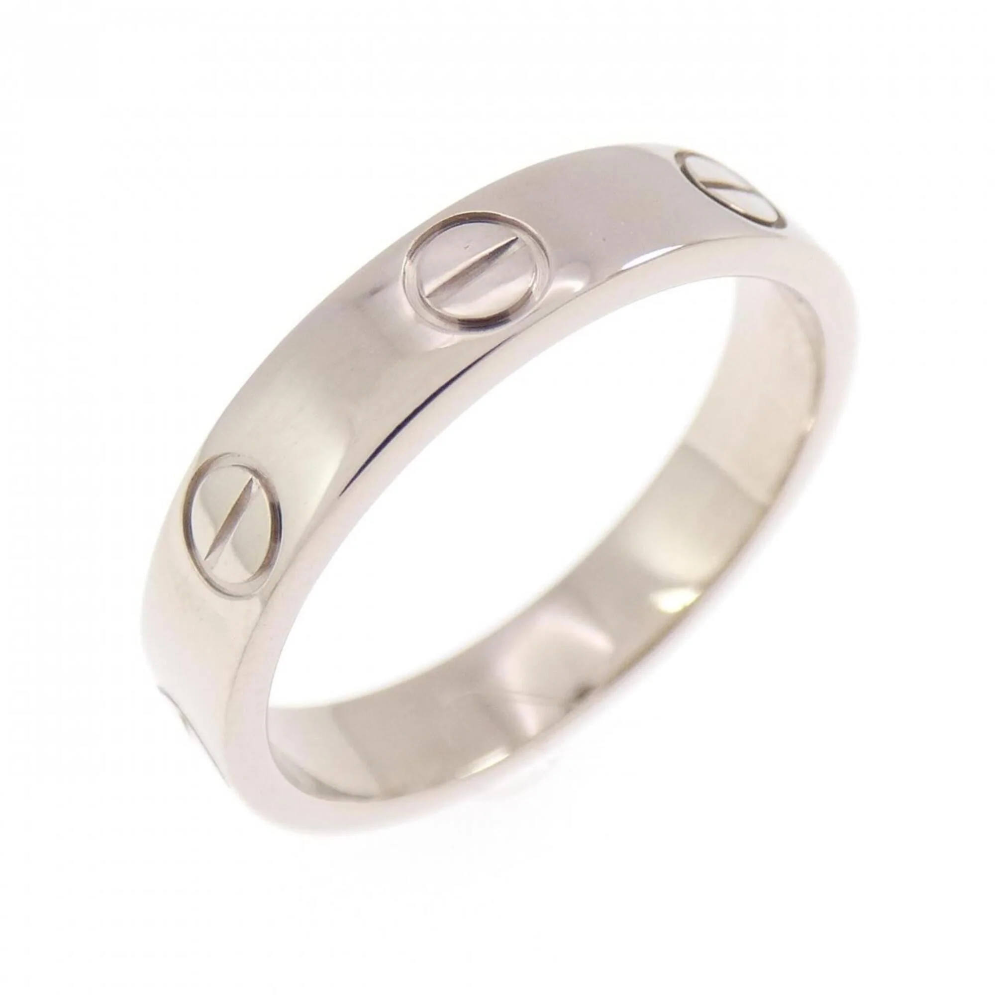 Love Ring 18K White Gold Mini