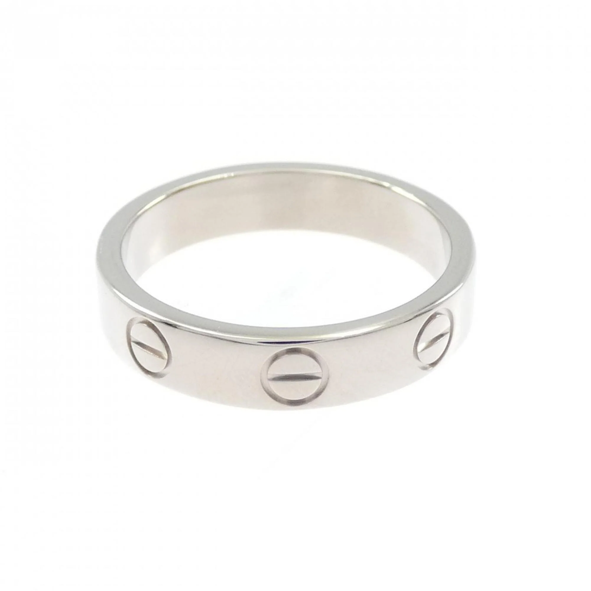 Love Ring 18K White Gold Mini - Image 2