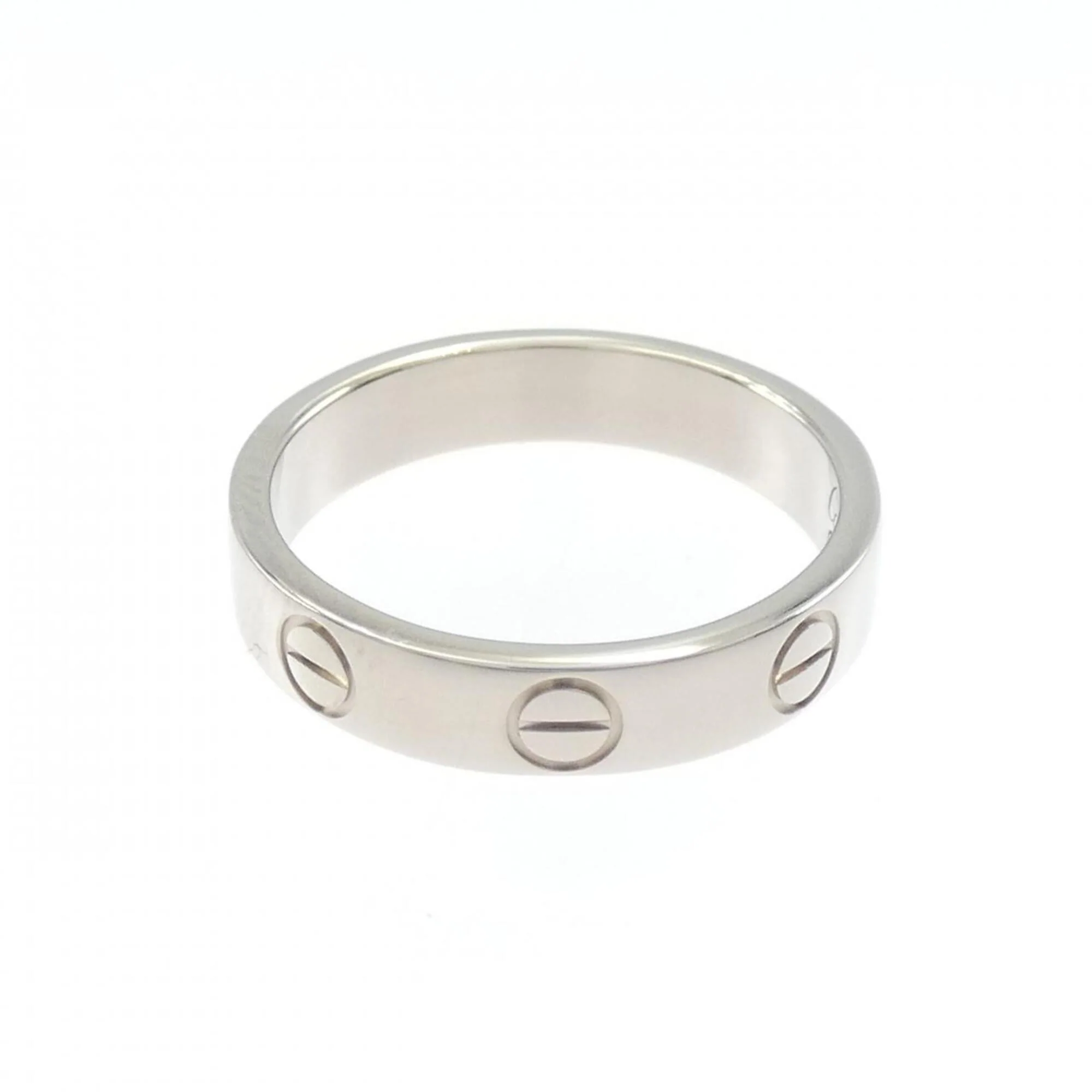 Love Ring 18K White Gold Mini - Image 2
