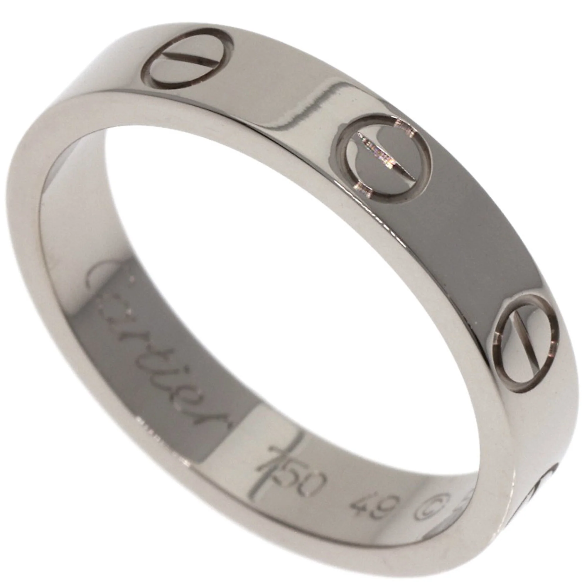 Love Ring 18K White Gold Mini
