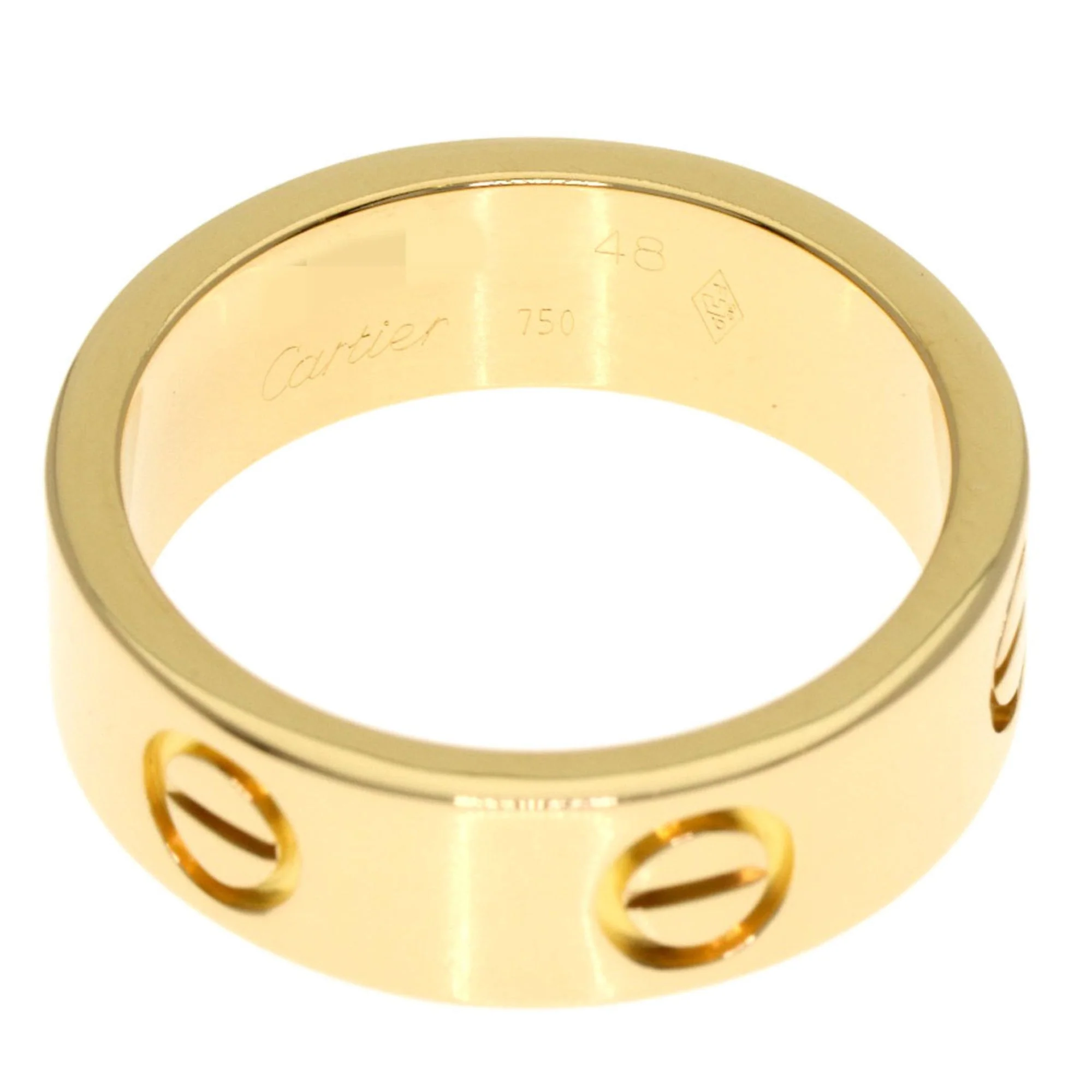 Love Ring 18K Yellow Gold - Image 4