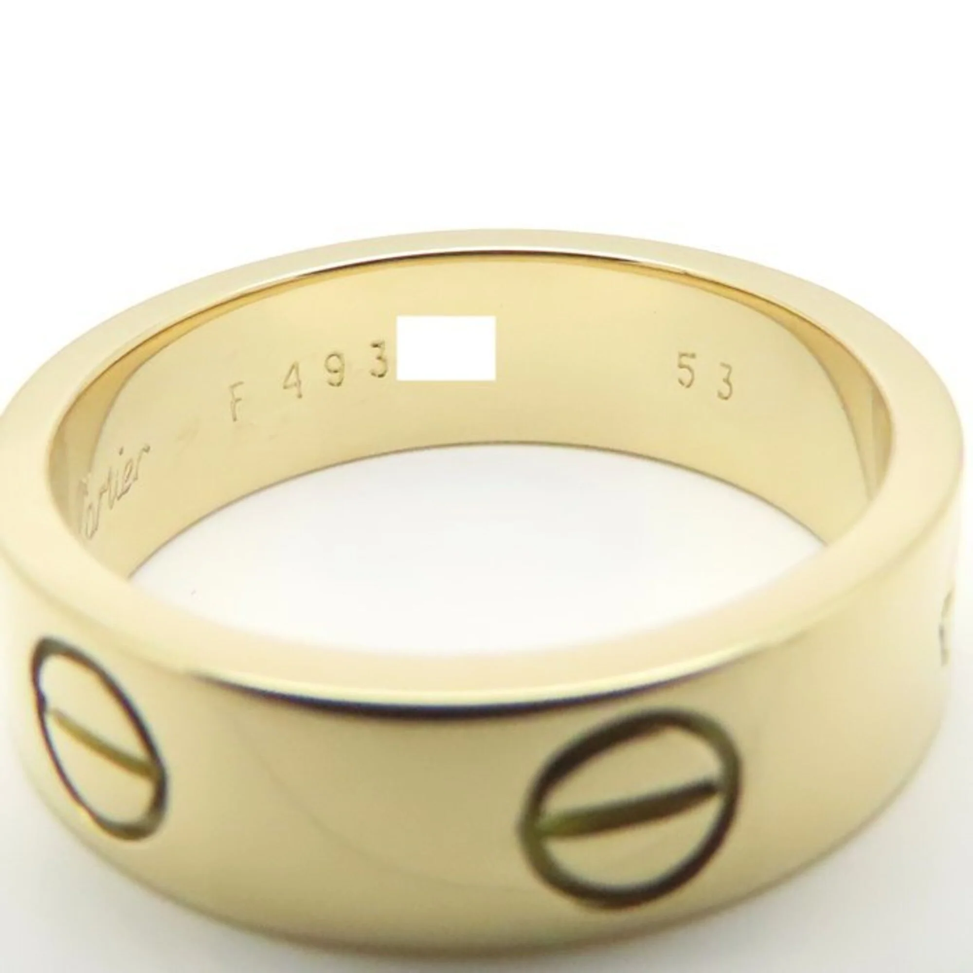 Love Ring 18K Yellow Gold - Image 6
