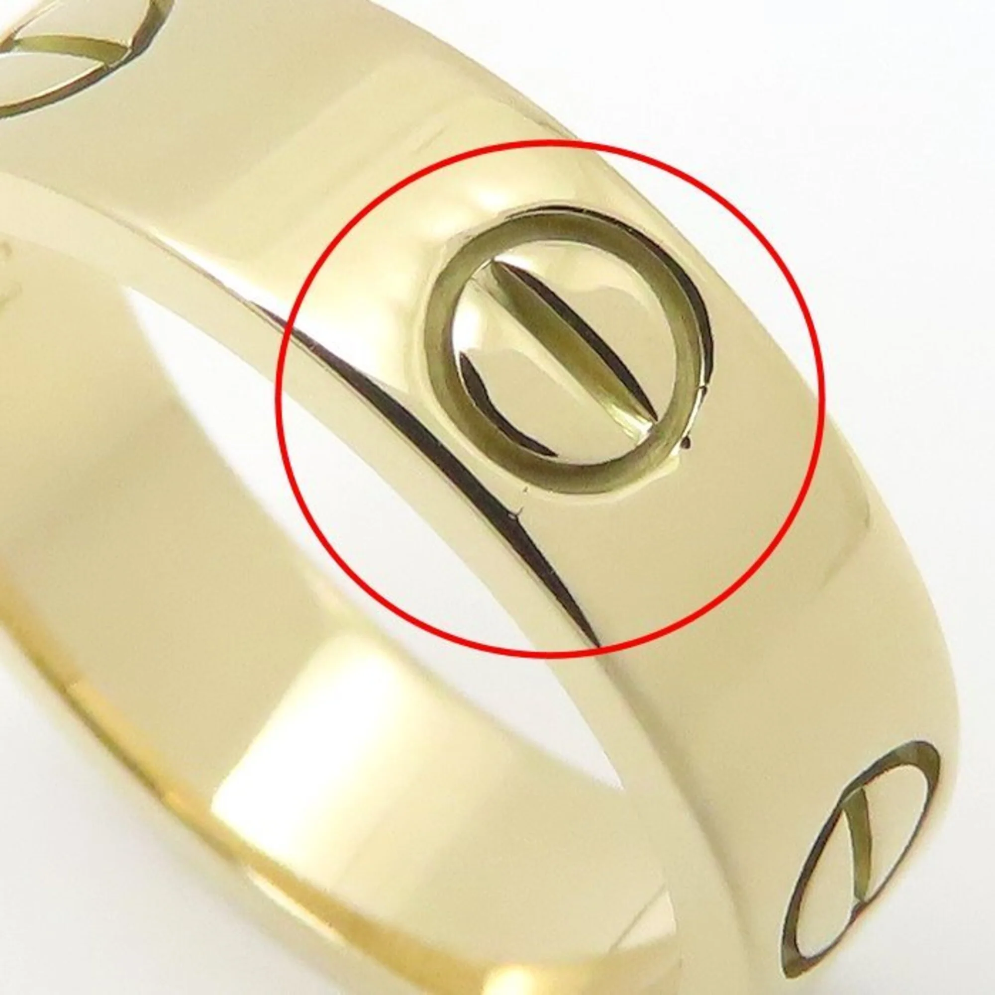 Love Ring 18K Yellow Gold - Image 8
