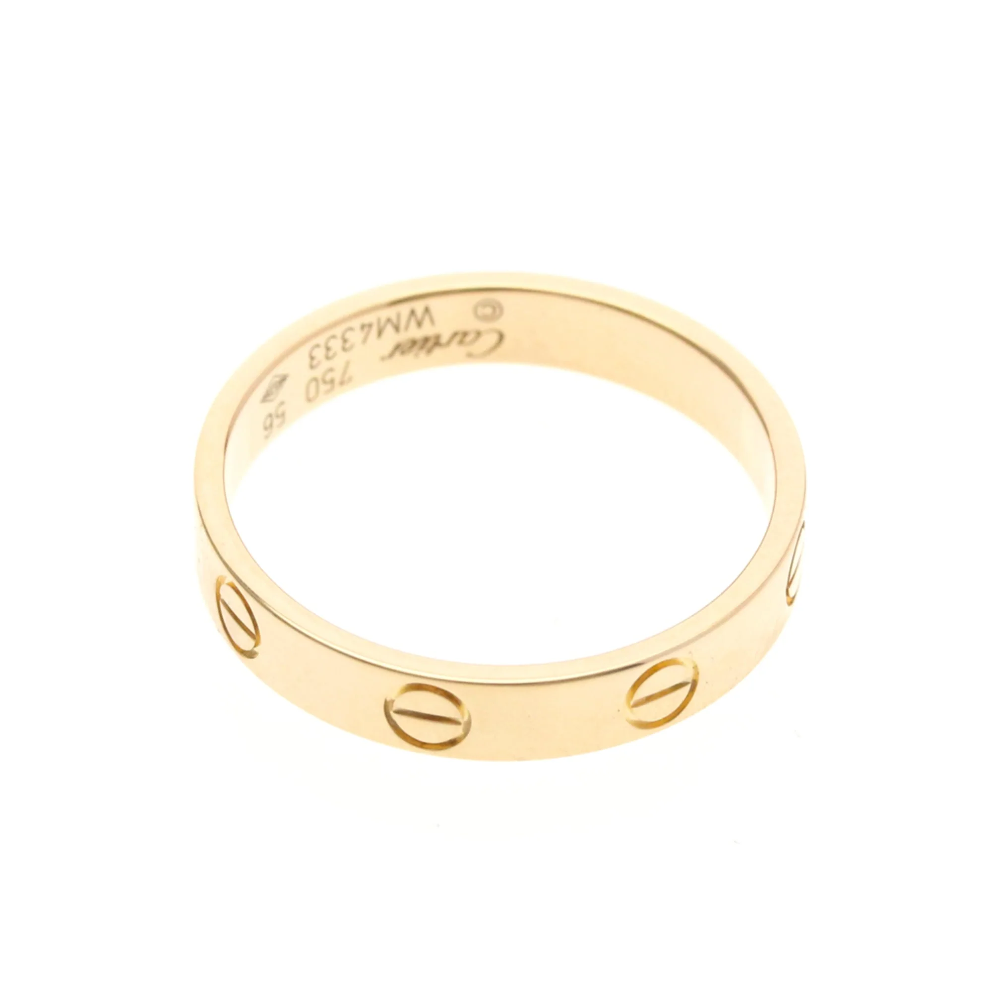 Mini Band Ring 18K Rose Gold - Image 9