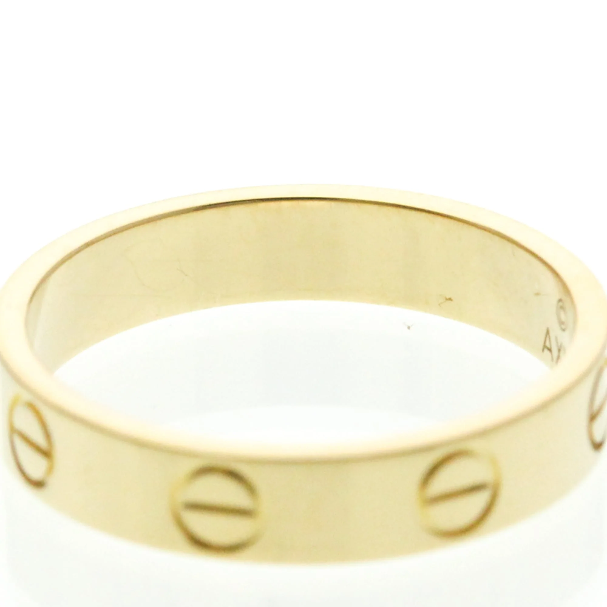 Mini Band Ring 18K Yellow Gold - Image 6