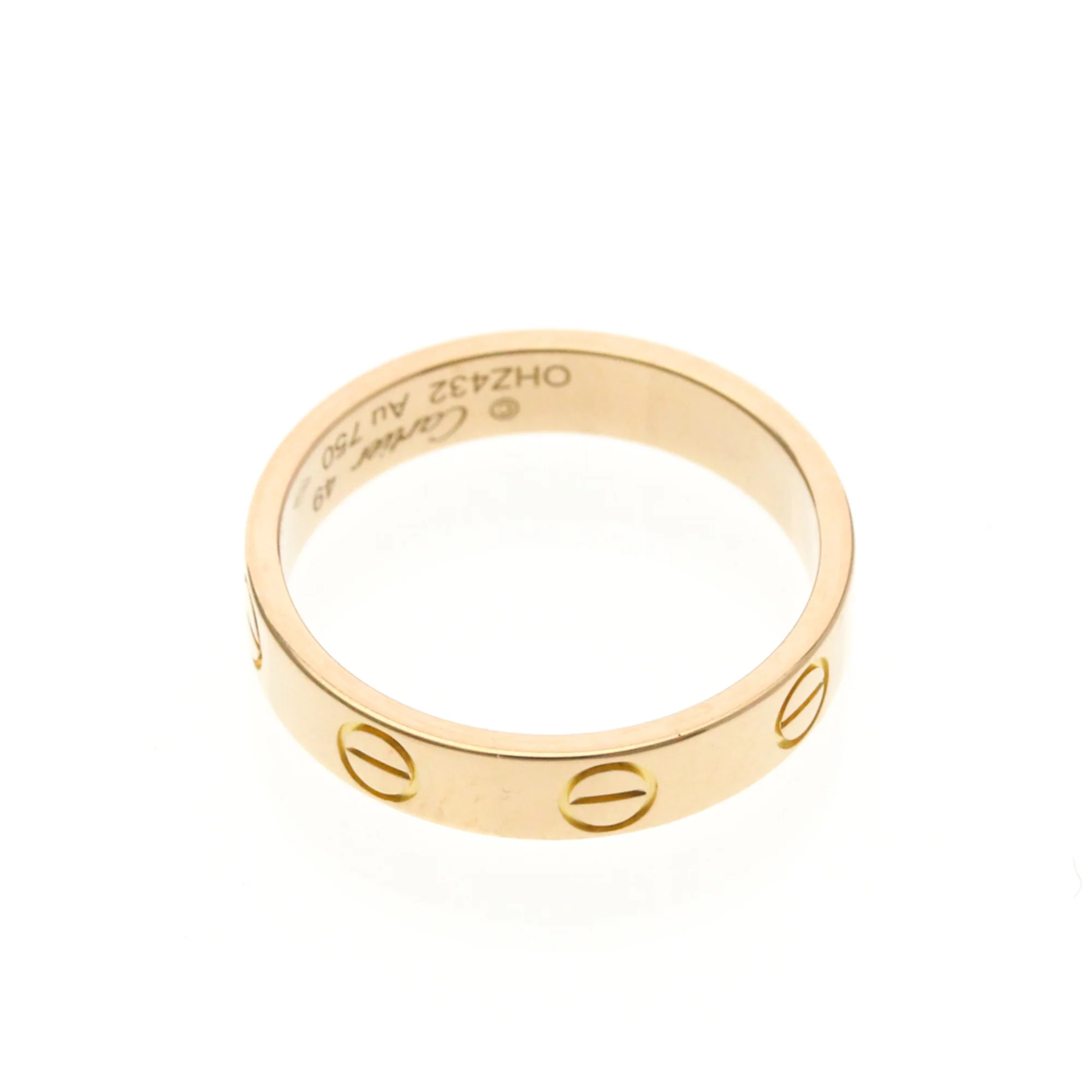 Mini Love Ring 18K Rose Gold - Image 9