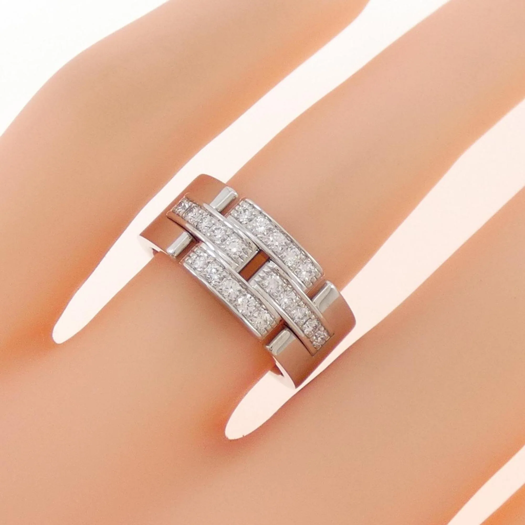 Panthere Ring 18K White Gold - Image 5