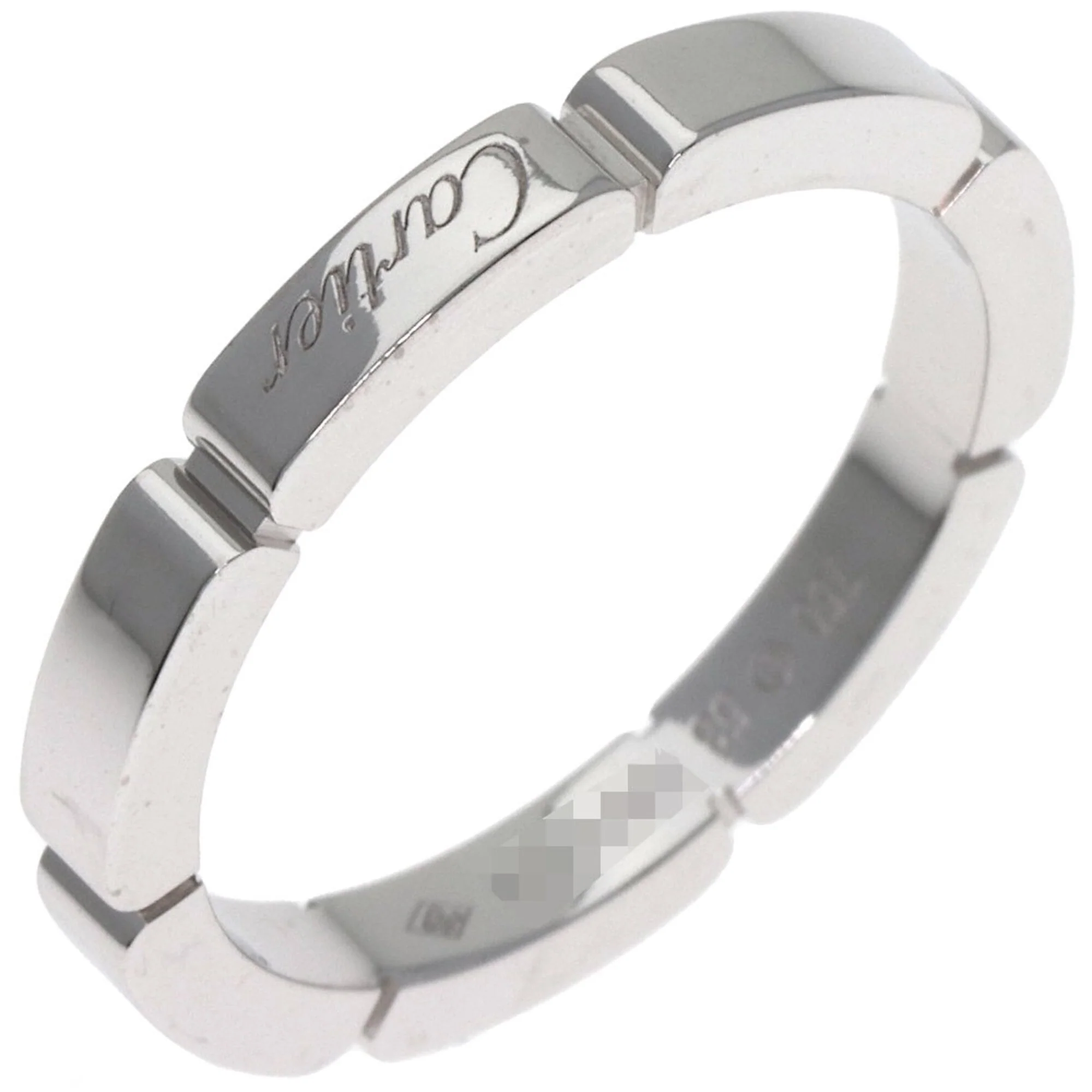 Panthere Ring 18K White Gold 2.5mm - Image 2